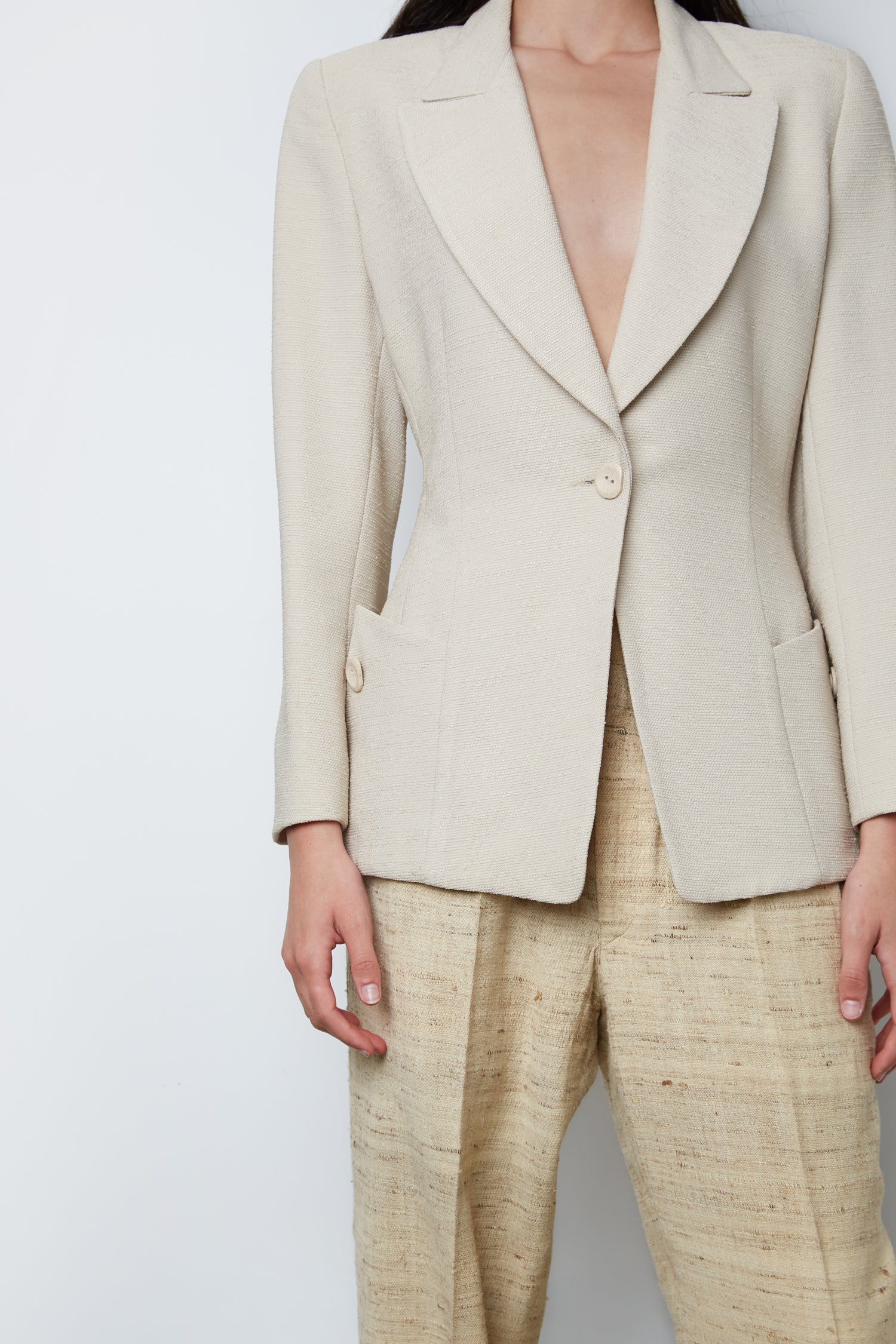 TEXTURED BLAZER