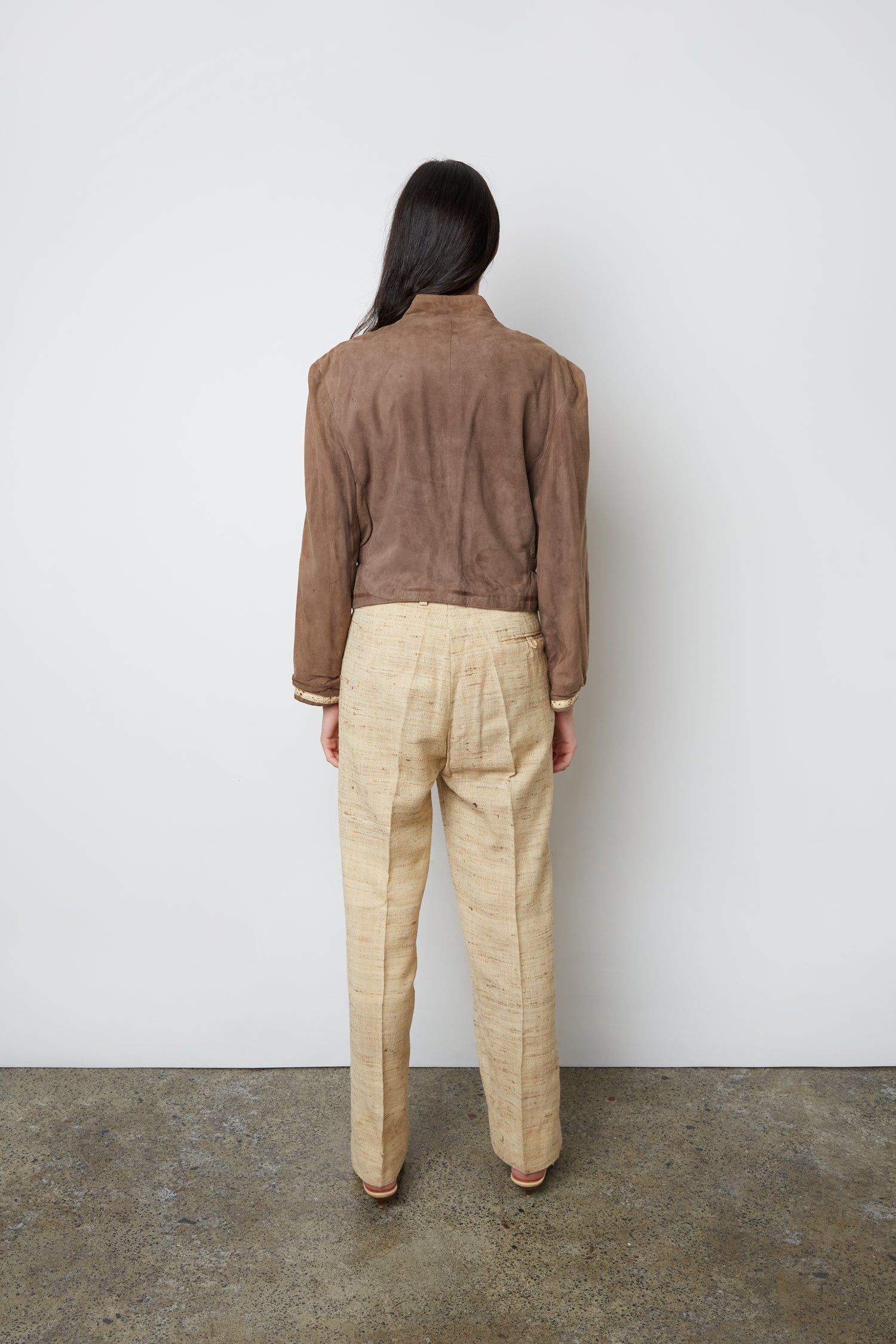 SUEDE BOMBER