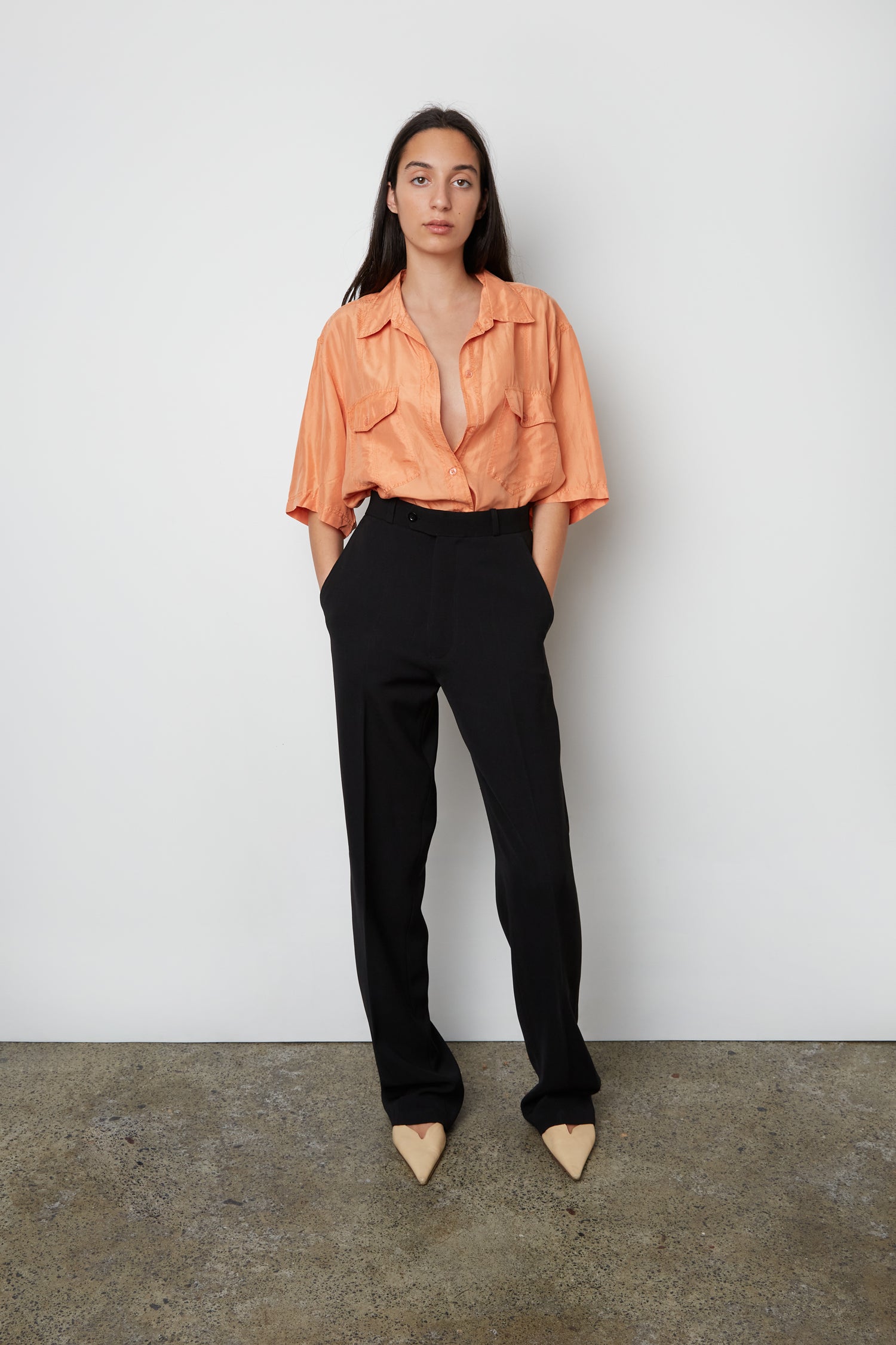 SHERBERT SILK SHIRT