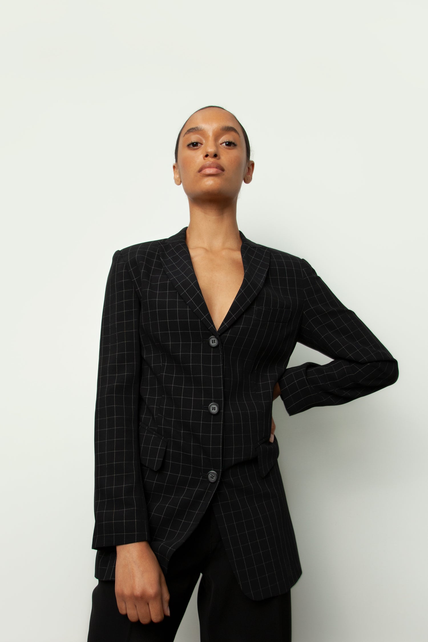 CHECK BLAZER