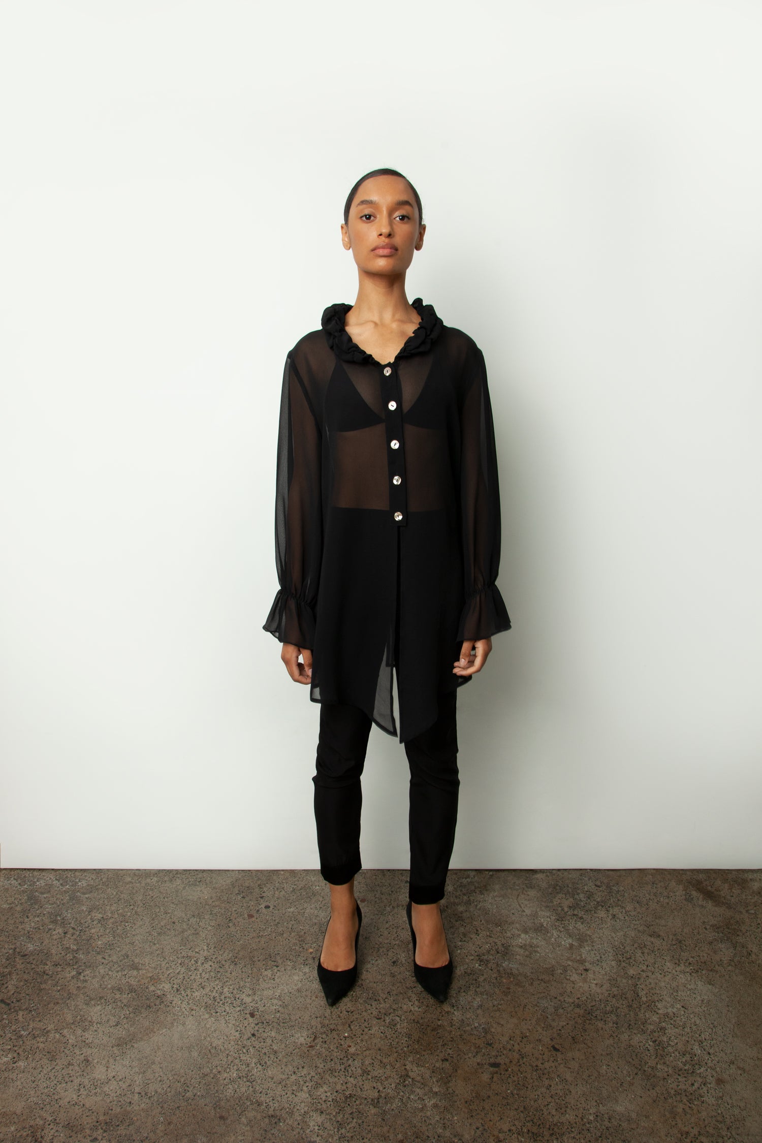 CHIFFON BLOUSE