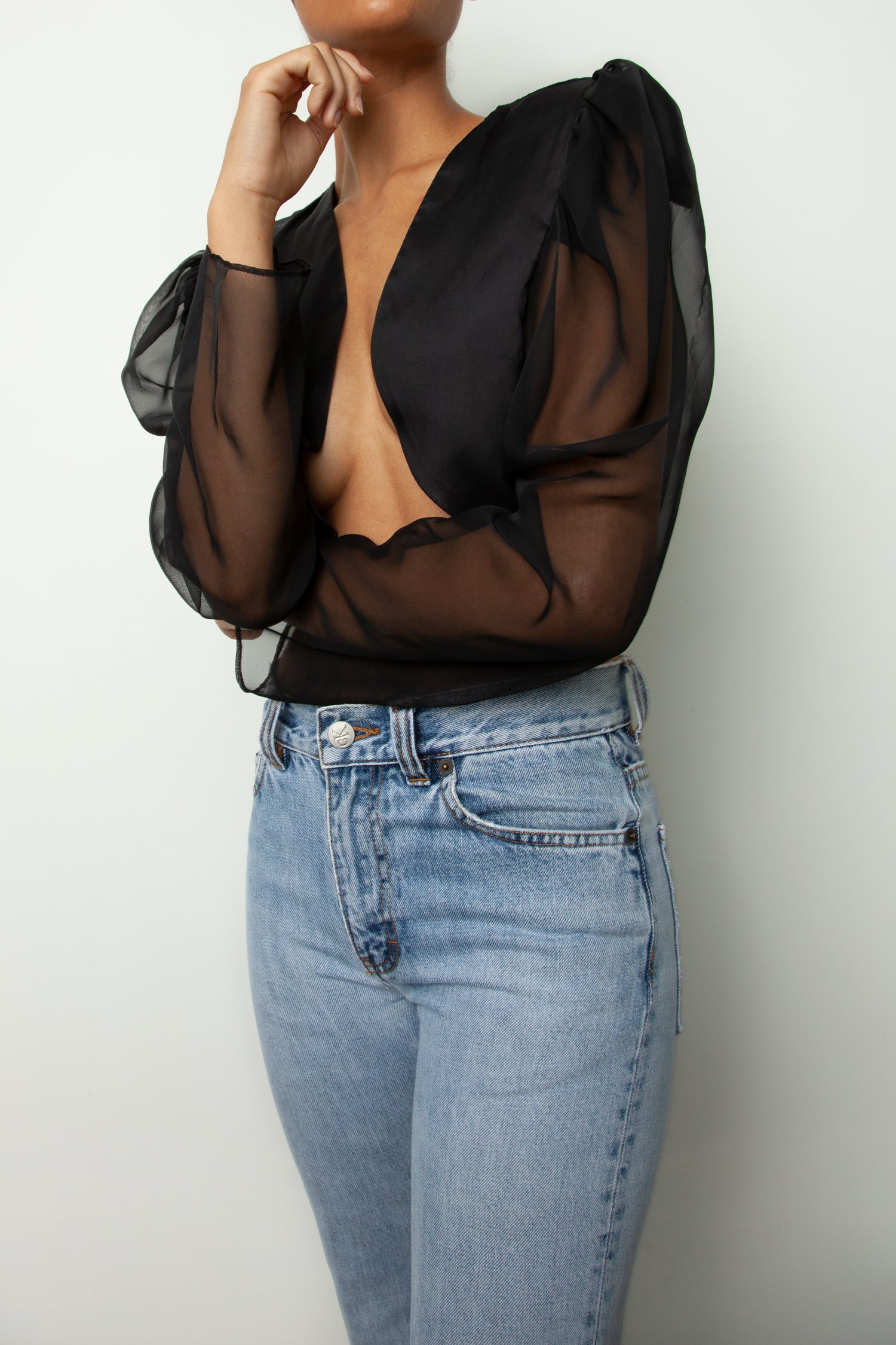 CHIFFON BOLERO