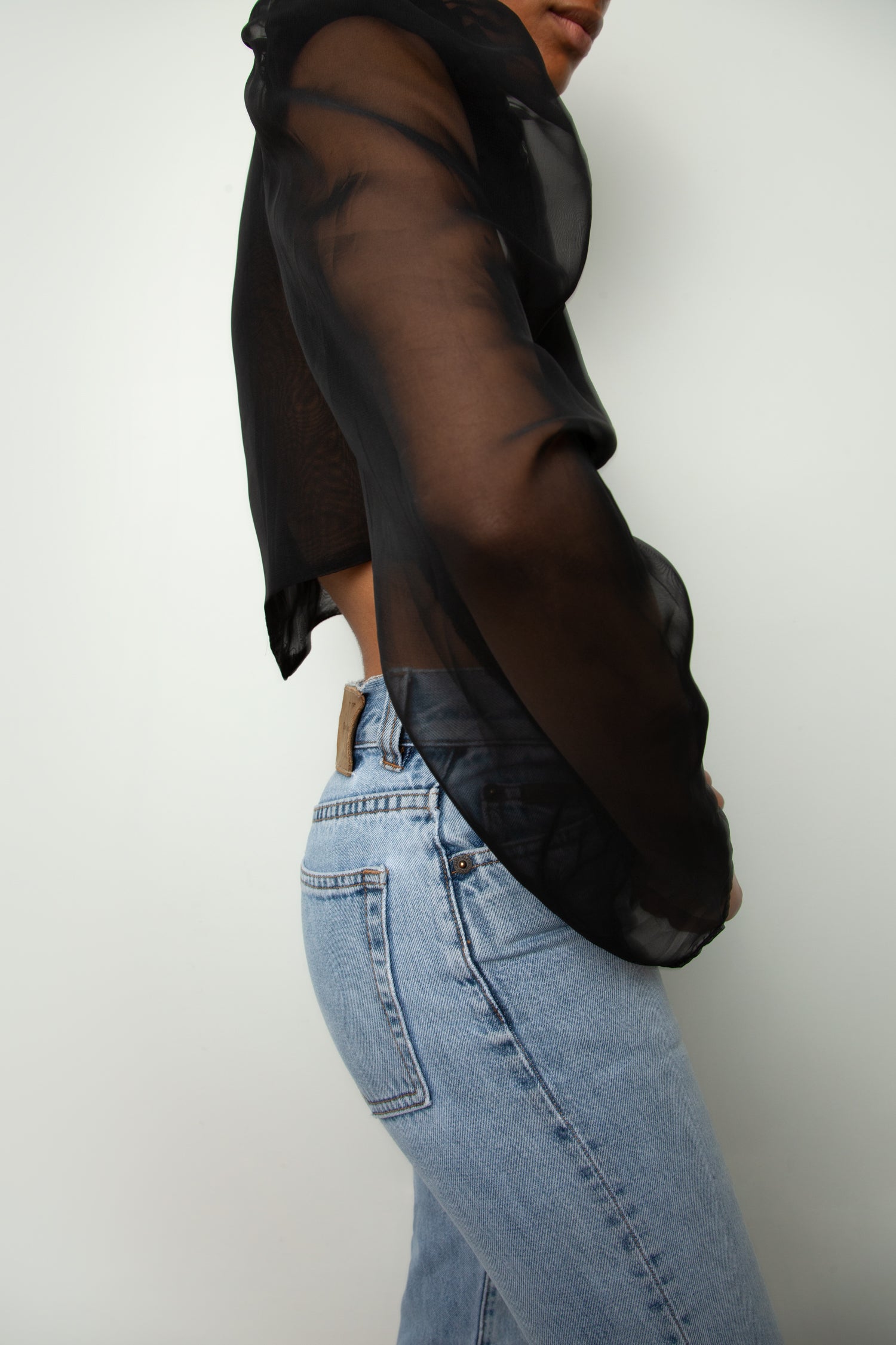 CHIFFON BOLERO