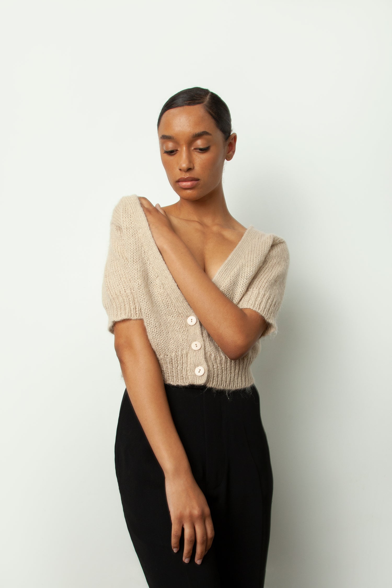 MOHAIR CARDIGAN