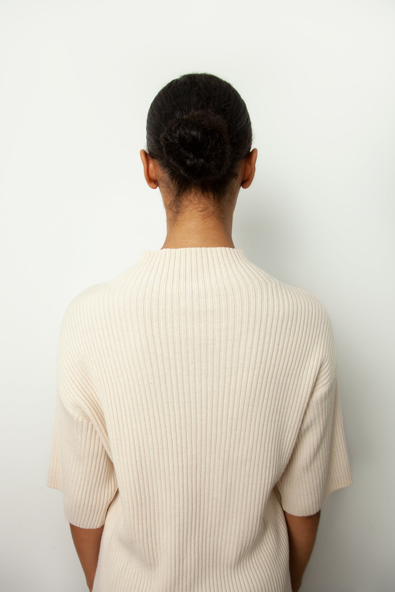 RIB KNIT TEE