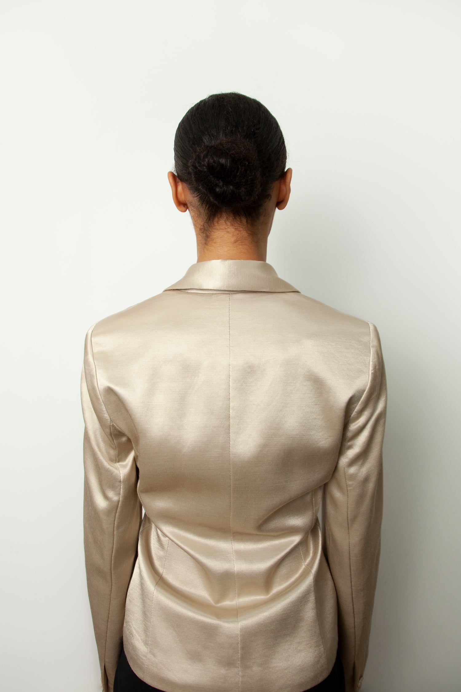 SATIN BLAZER