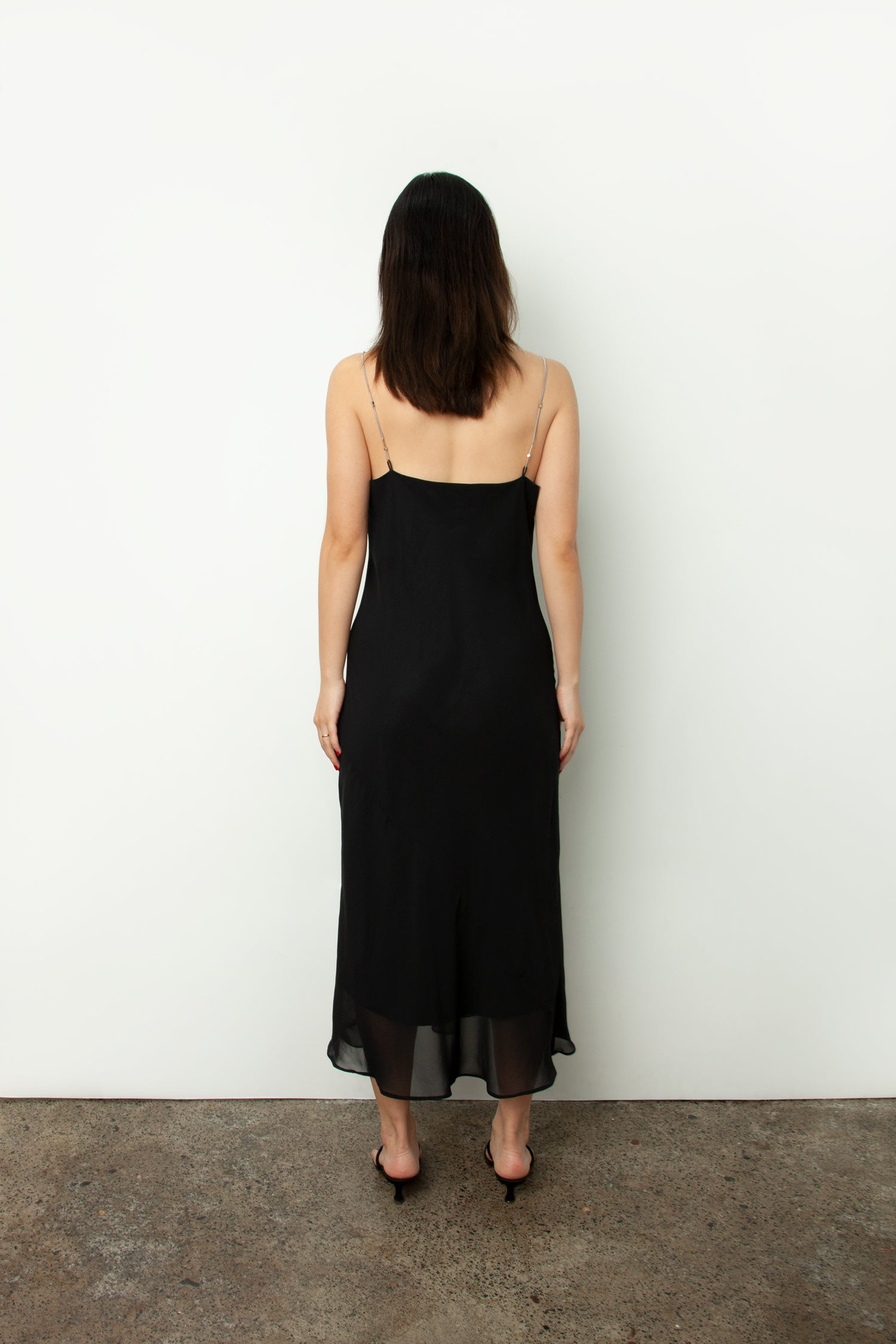 CHAIN SLIP DRESS