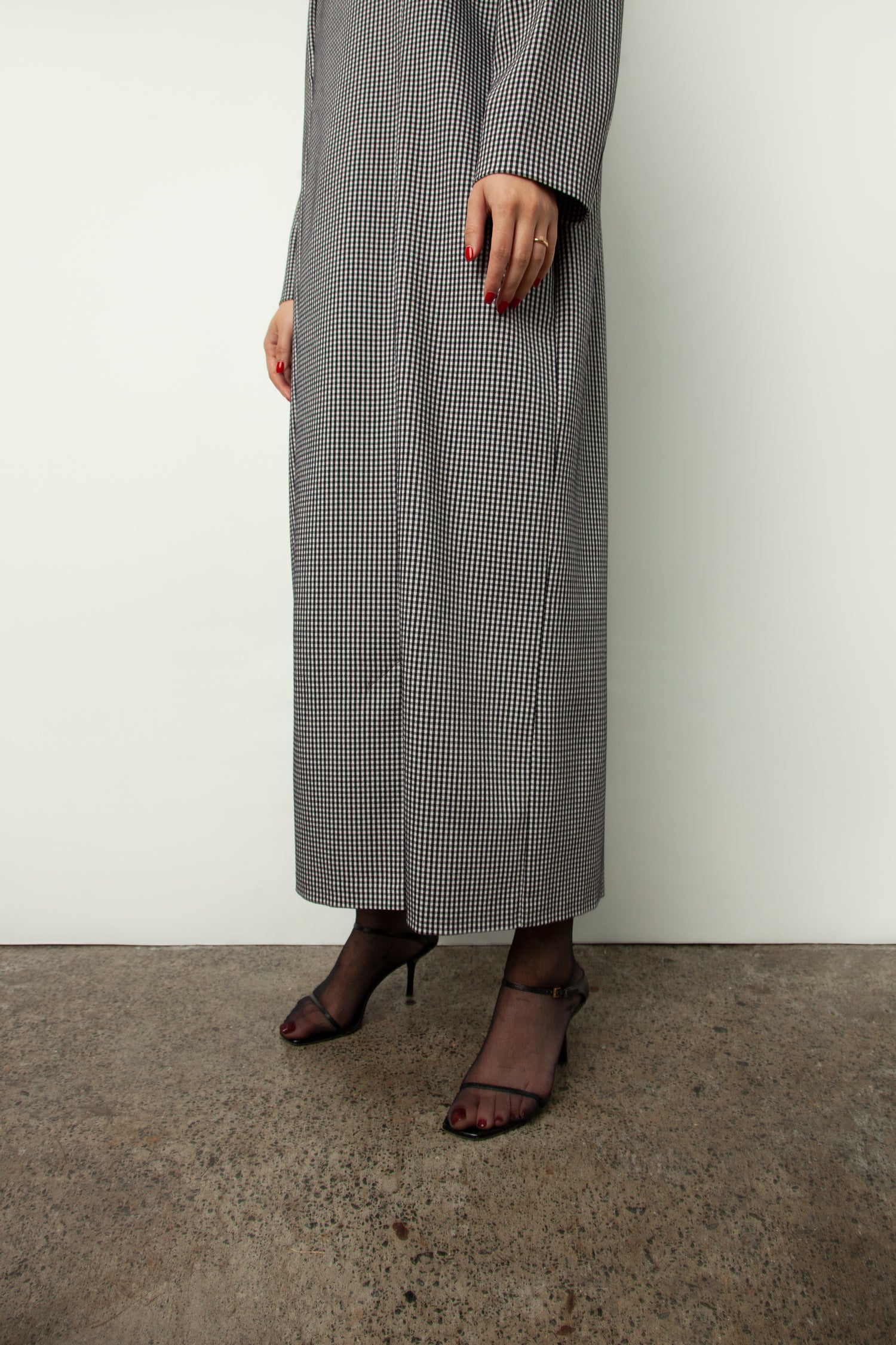 GINGHAM DRESS