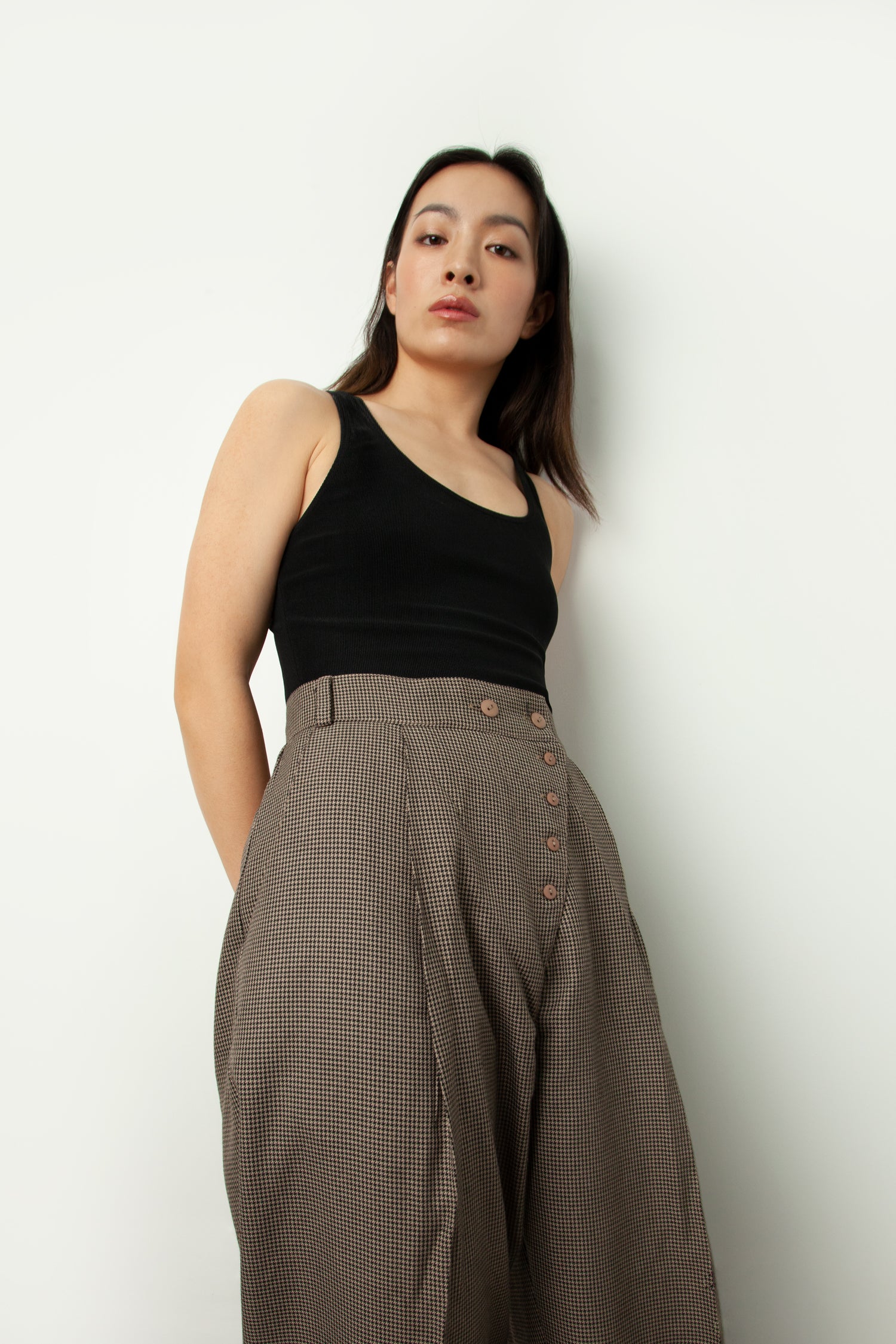 HOUNDSTOOTH TROUSER