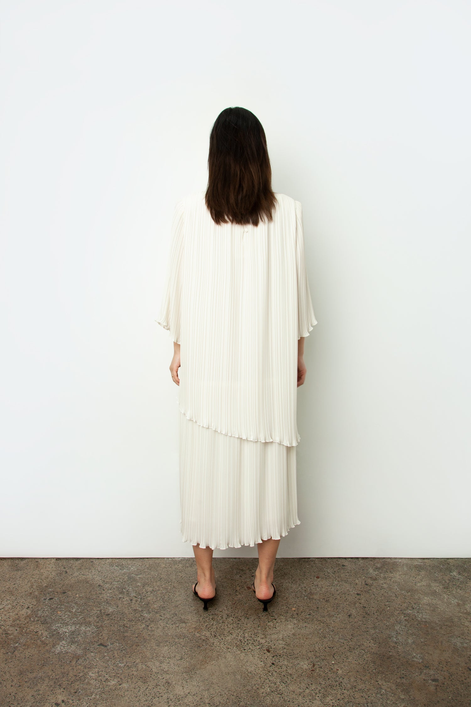 PLEATED DRESS