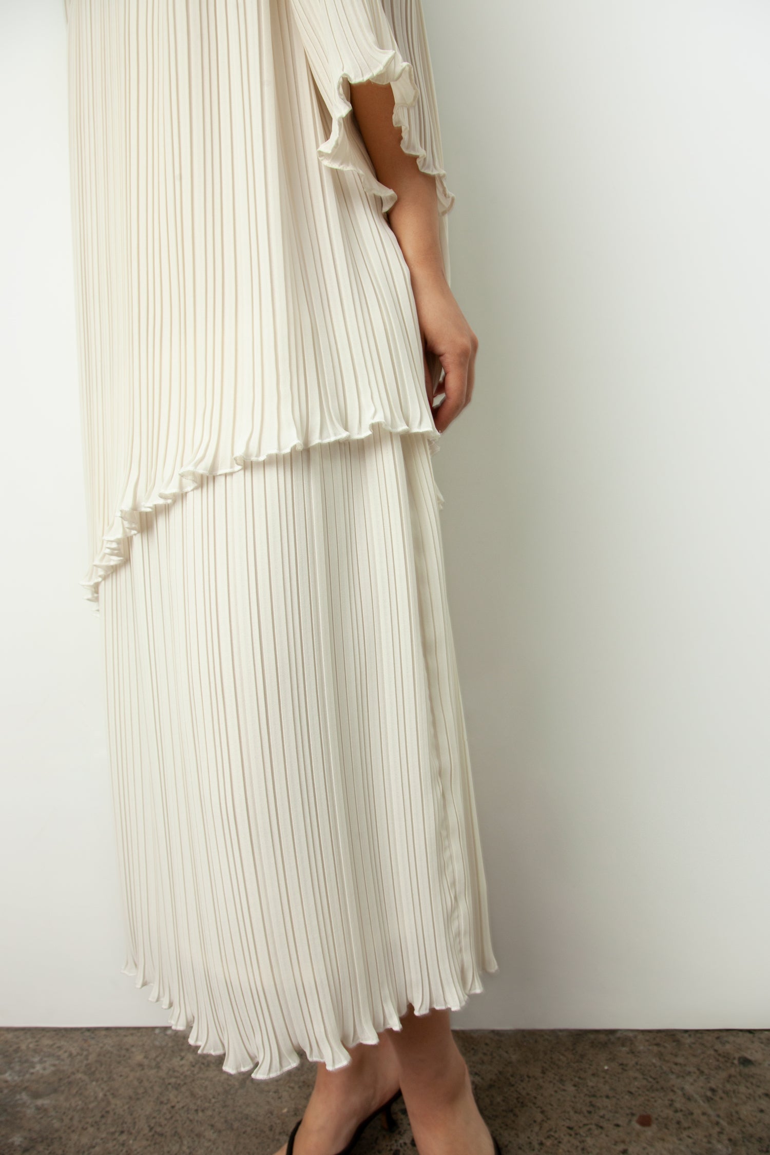 PLEATED DRESS