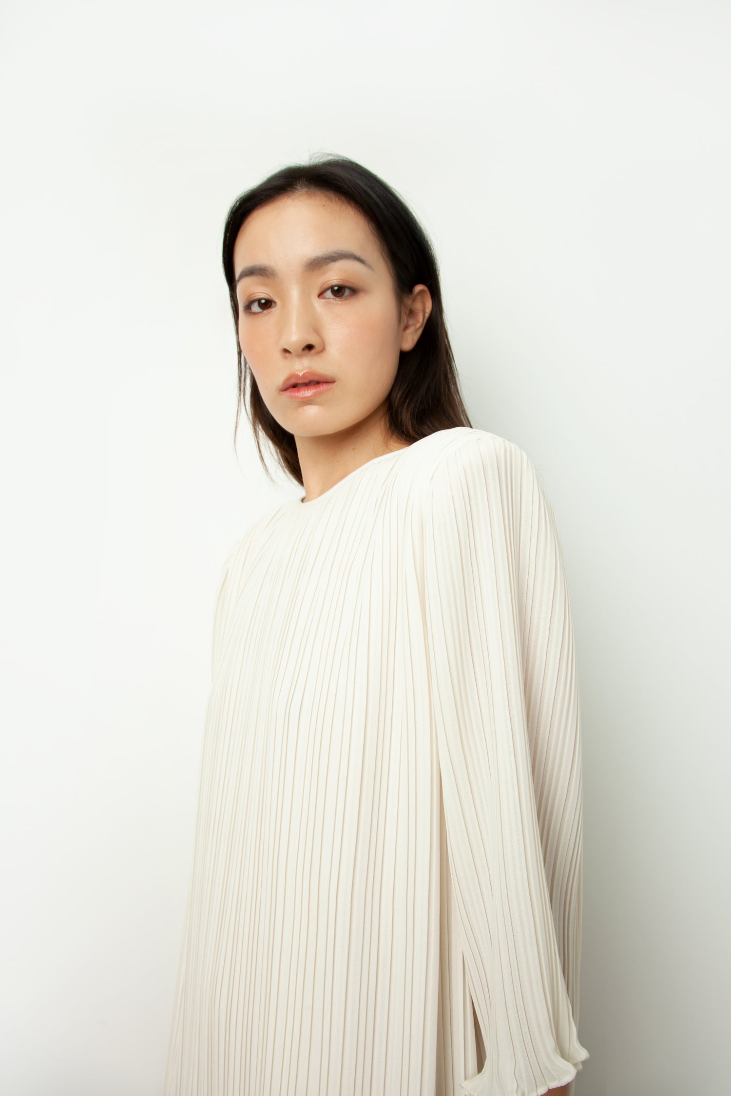 PLEATED DRESS