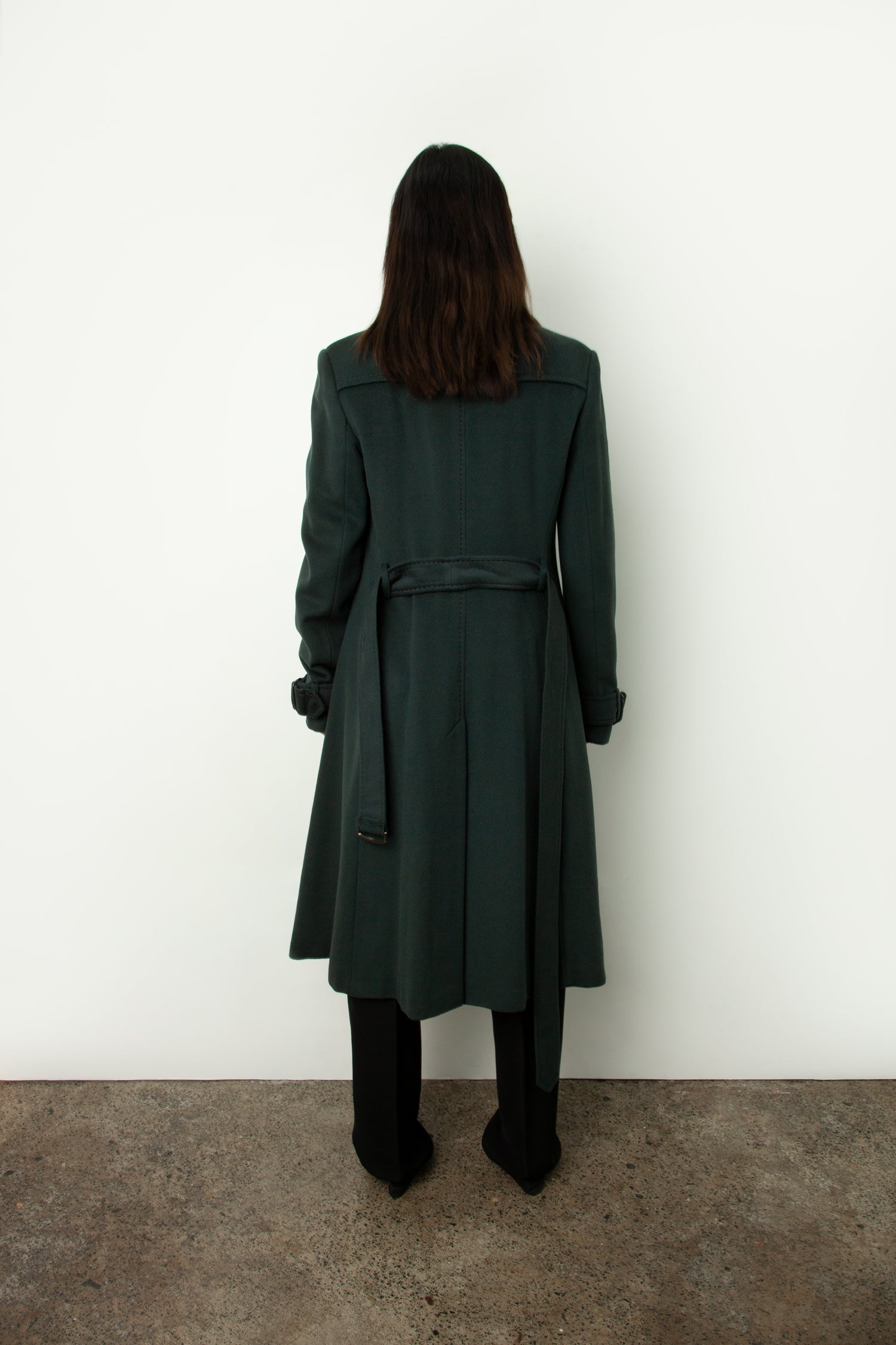 Green on sale sportmax coat