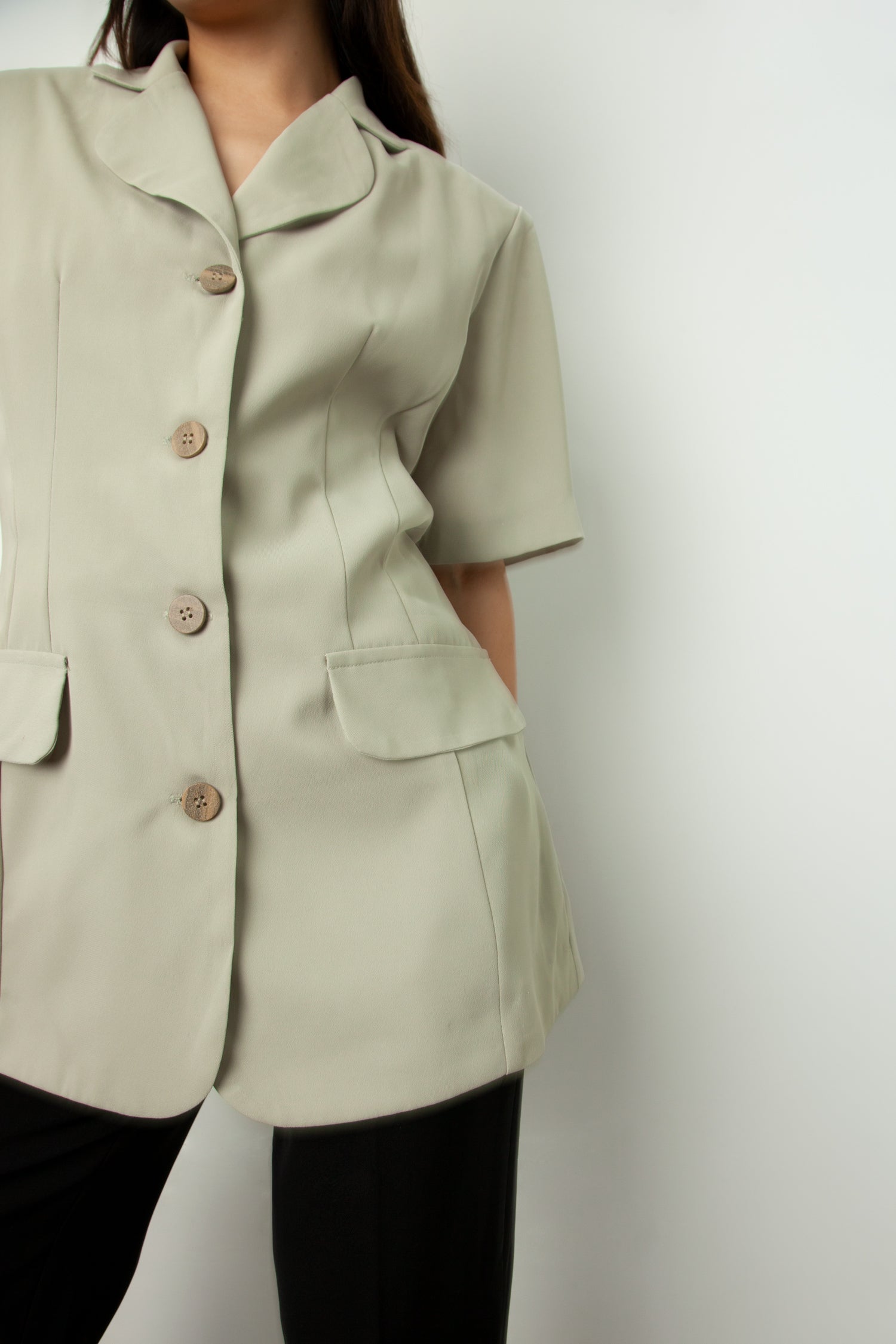 TAILORED BLOUSE