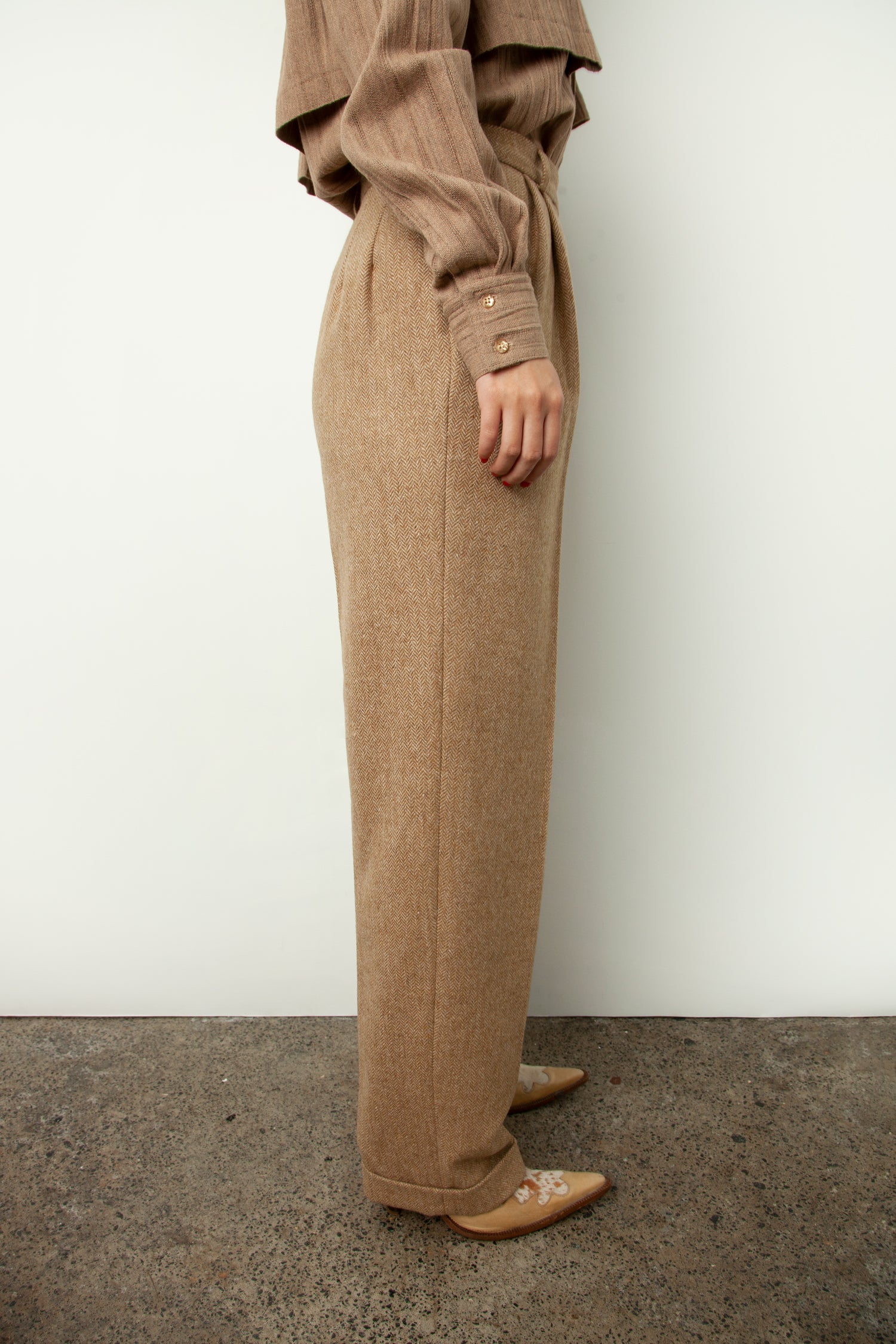 WOOL TROUSERS