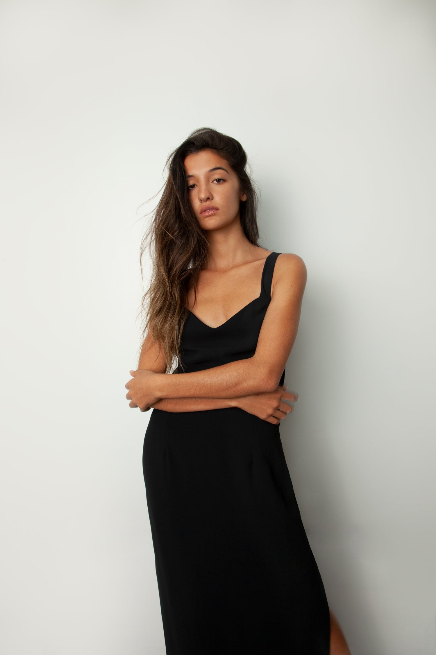 ROULEAU BACK DRESS