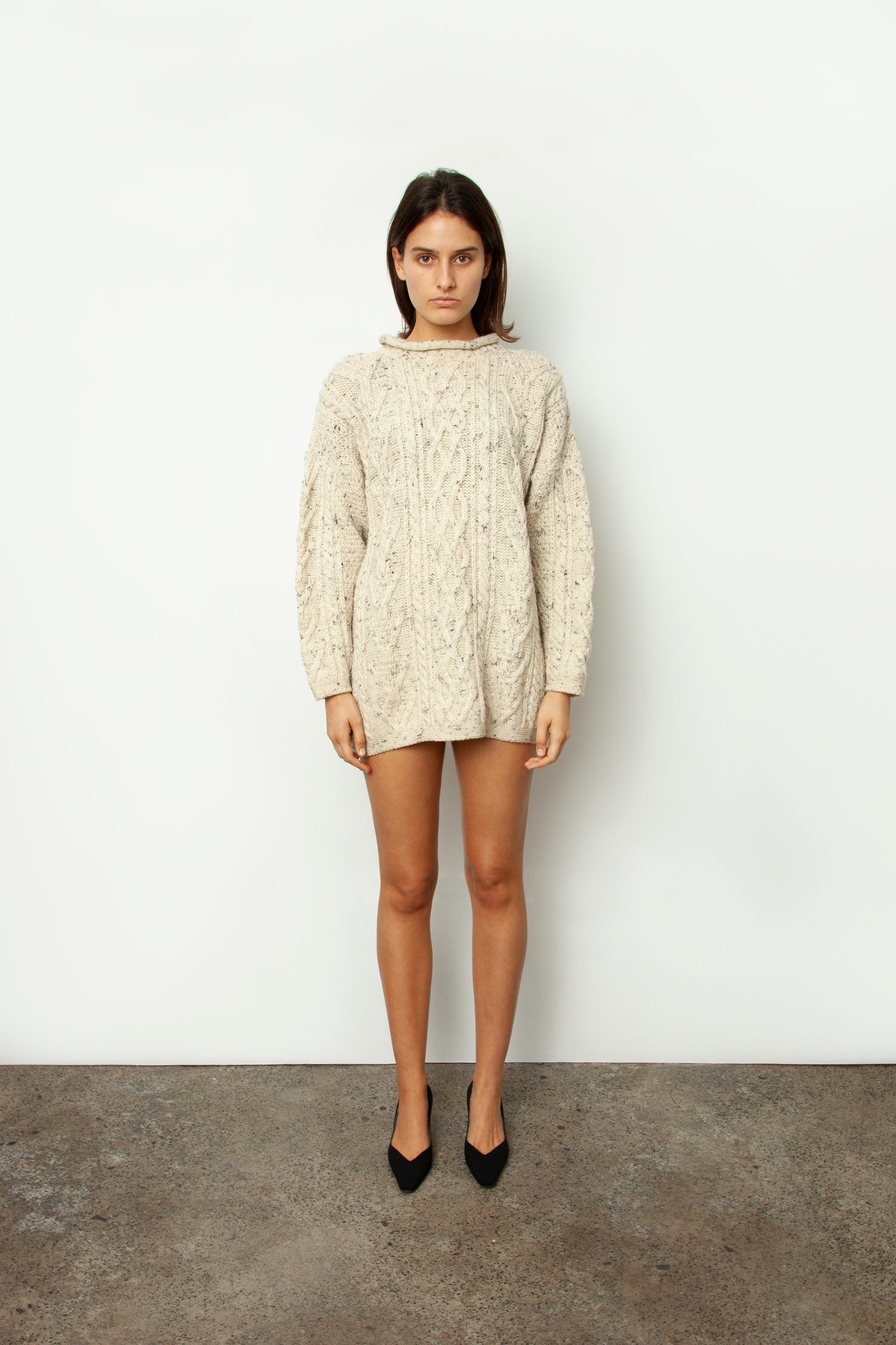 SPECKLED KNIT