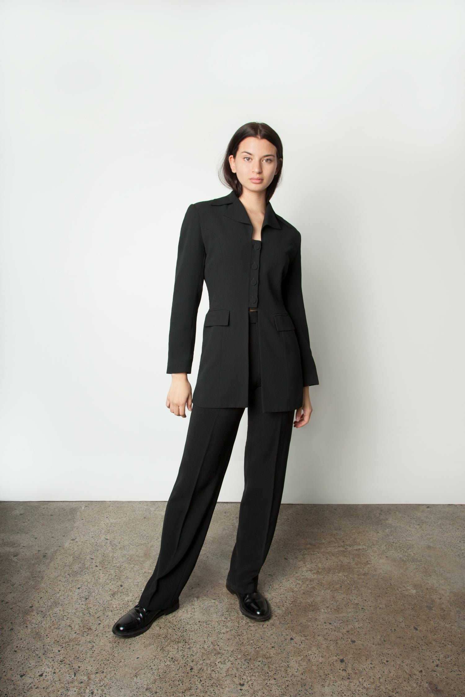 EXTENDED TAB BLAZER