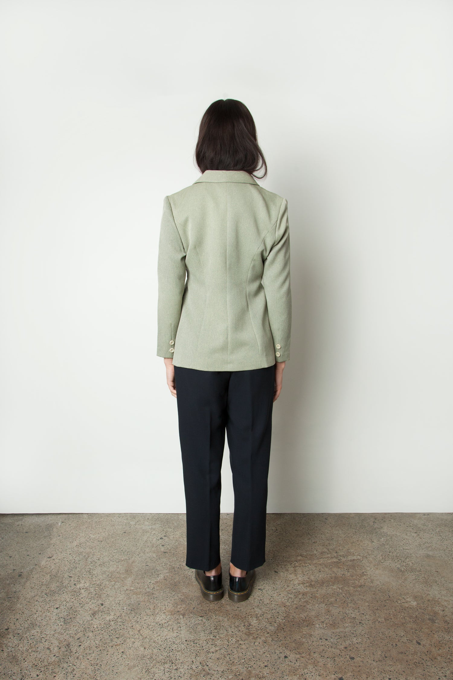 MATTE SATIN BLAZER