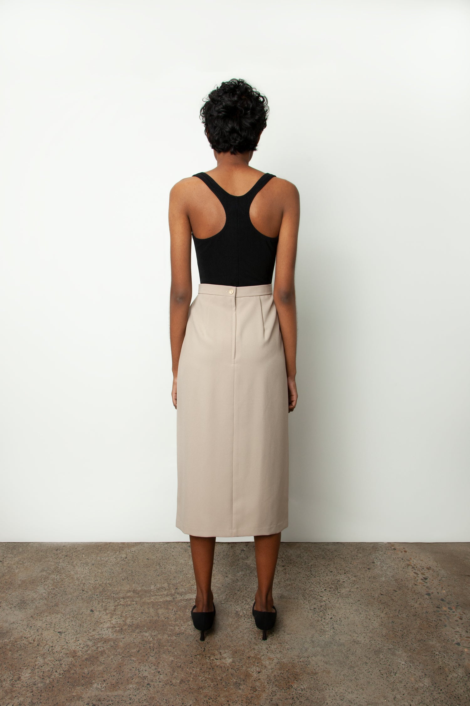 PLEAT SKIRT