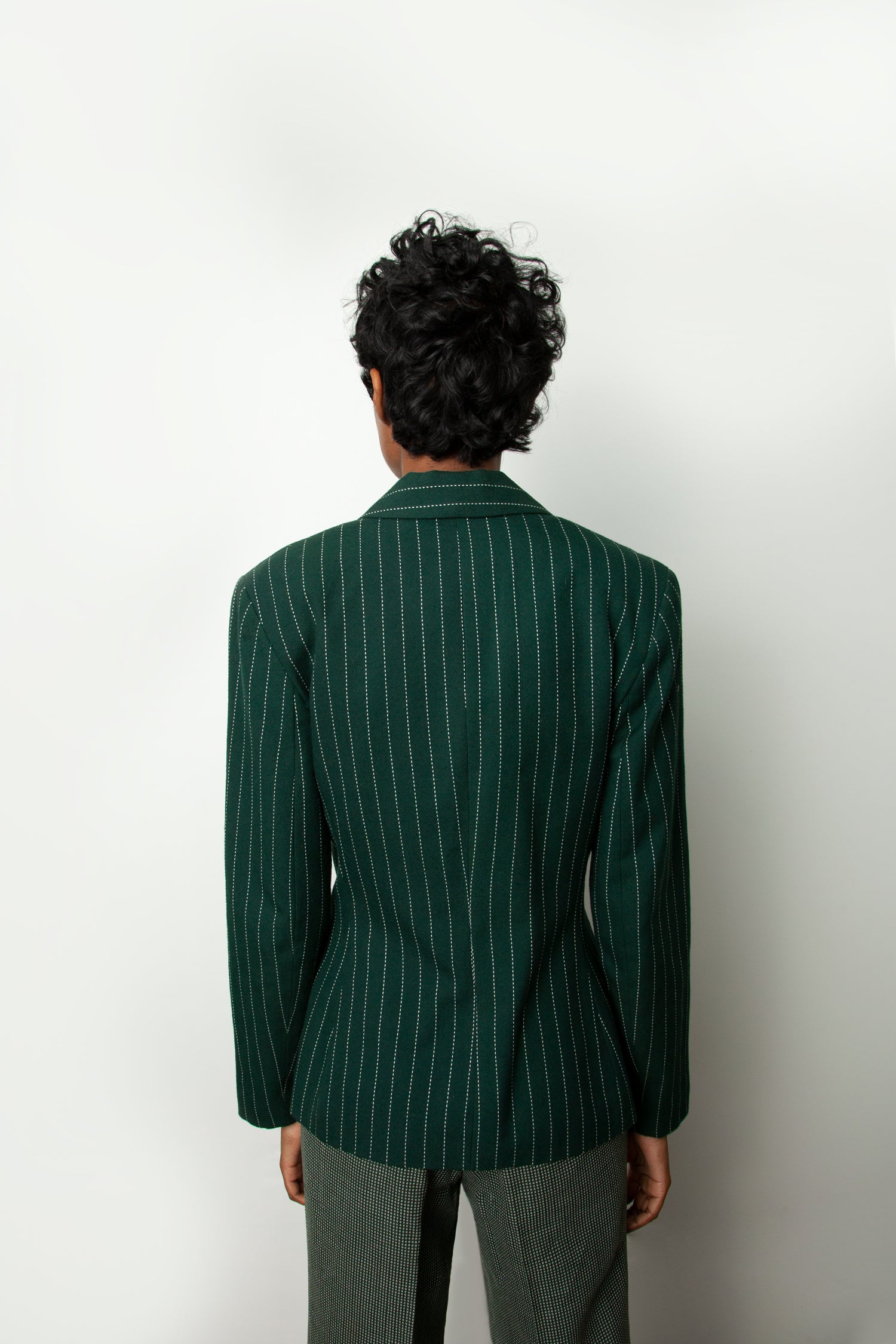 BOTTLE GREEN BLAZER