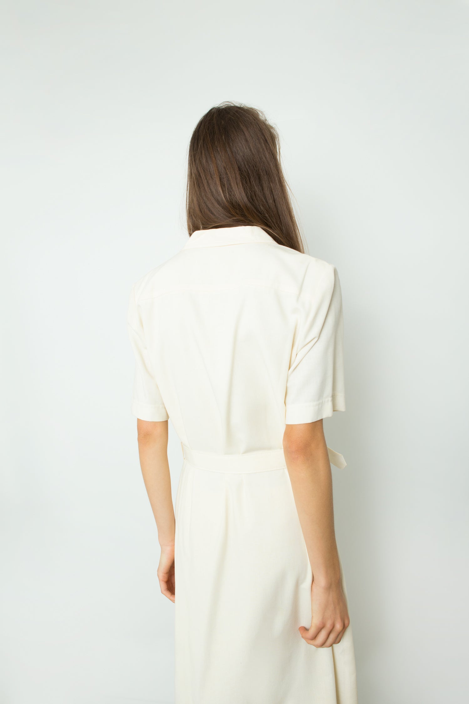 SHIRT DRESS WITH BELT