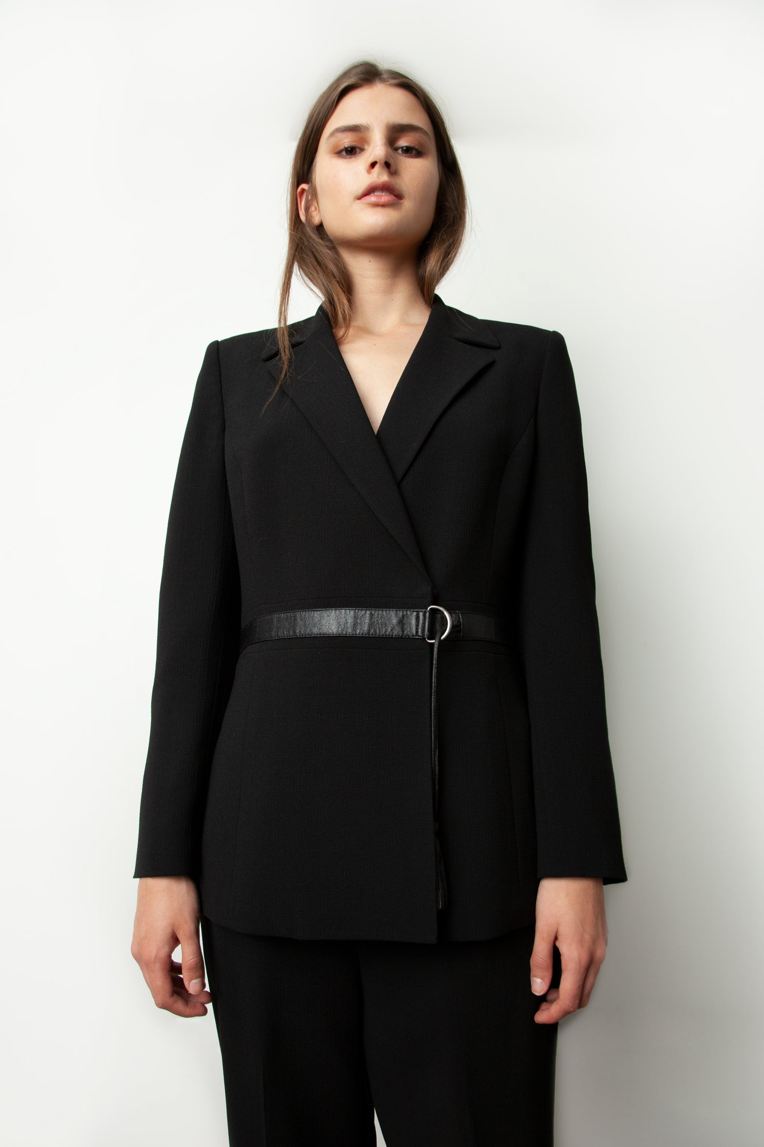 BELTED PANT SUIT