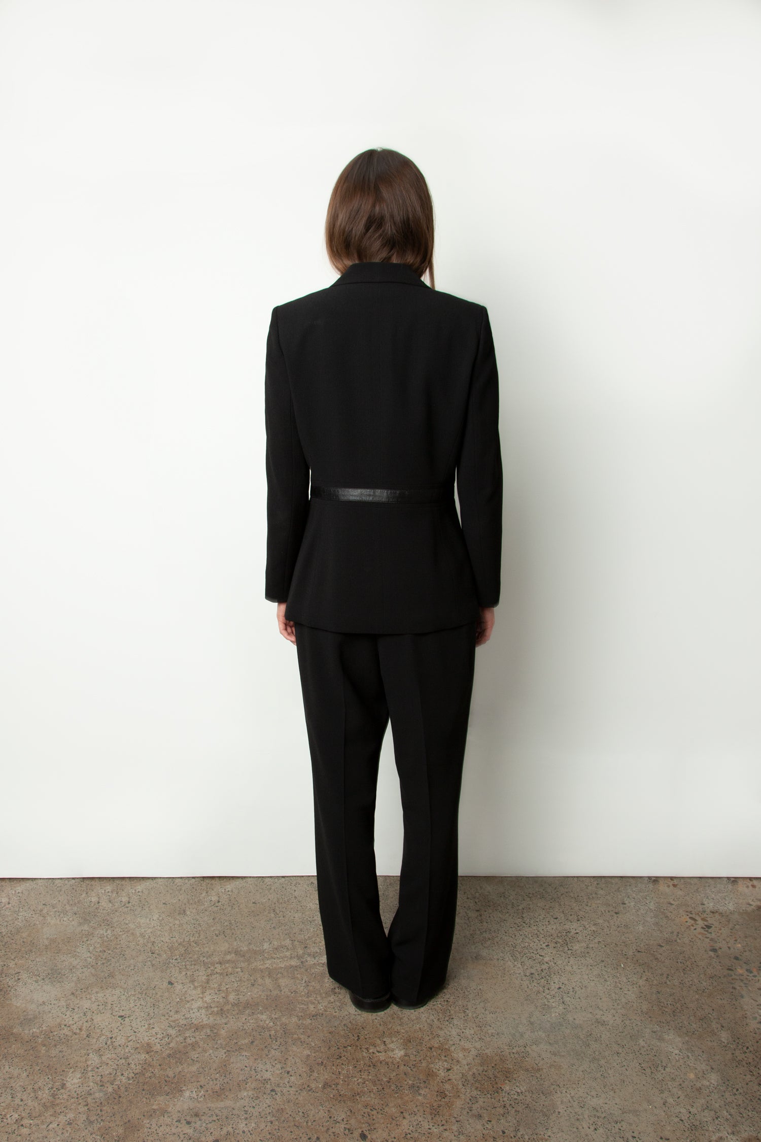 BELTED PANT SUIT