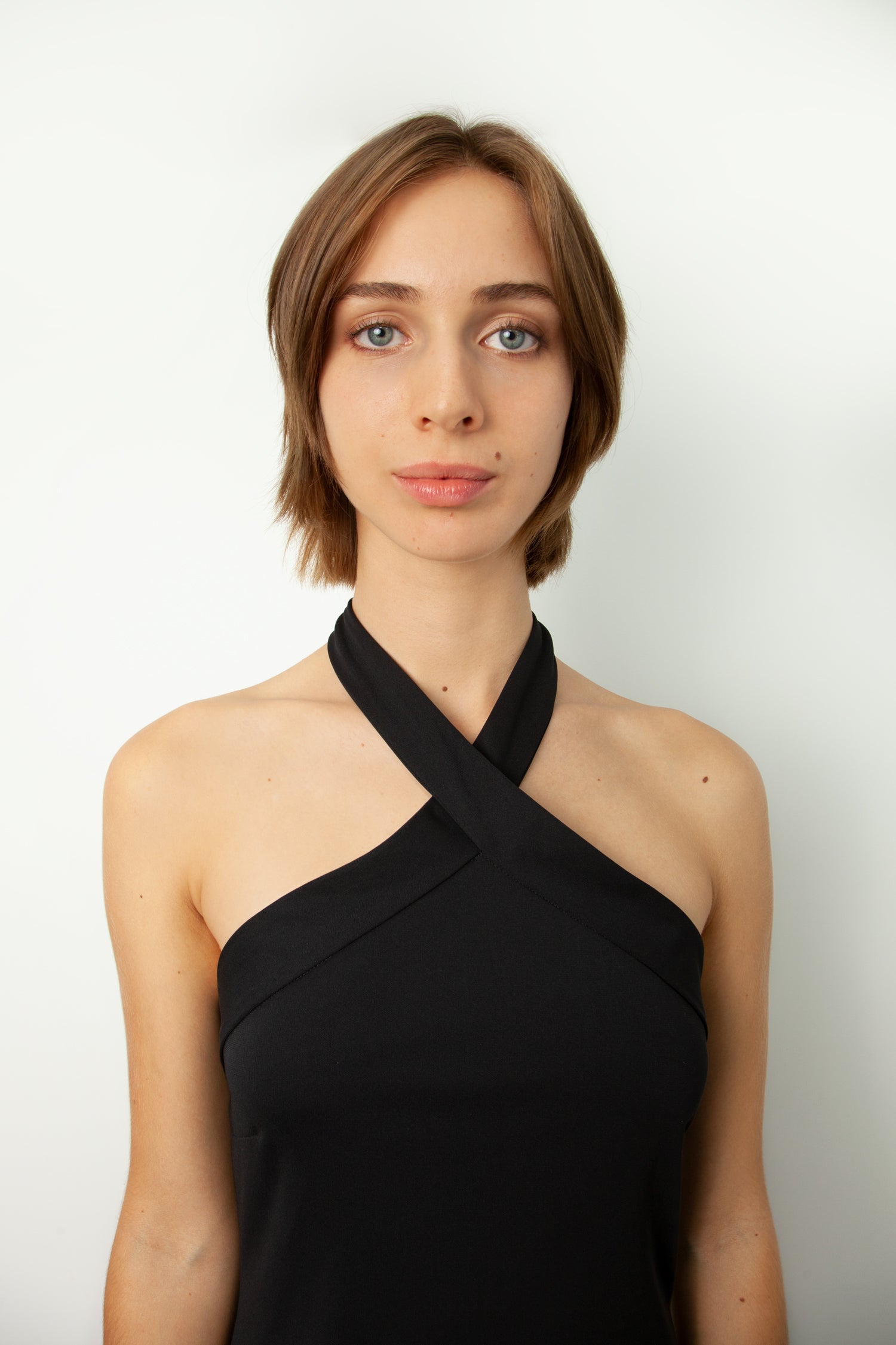 HALTER MINI DRESS