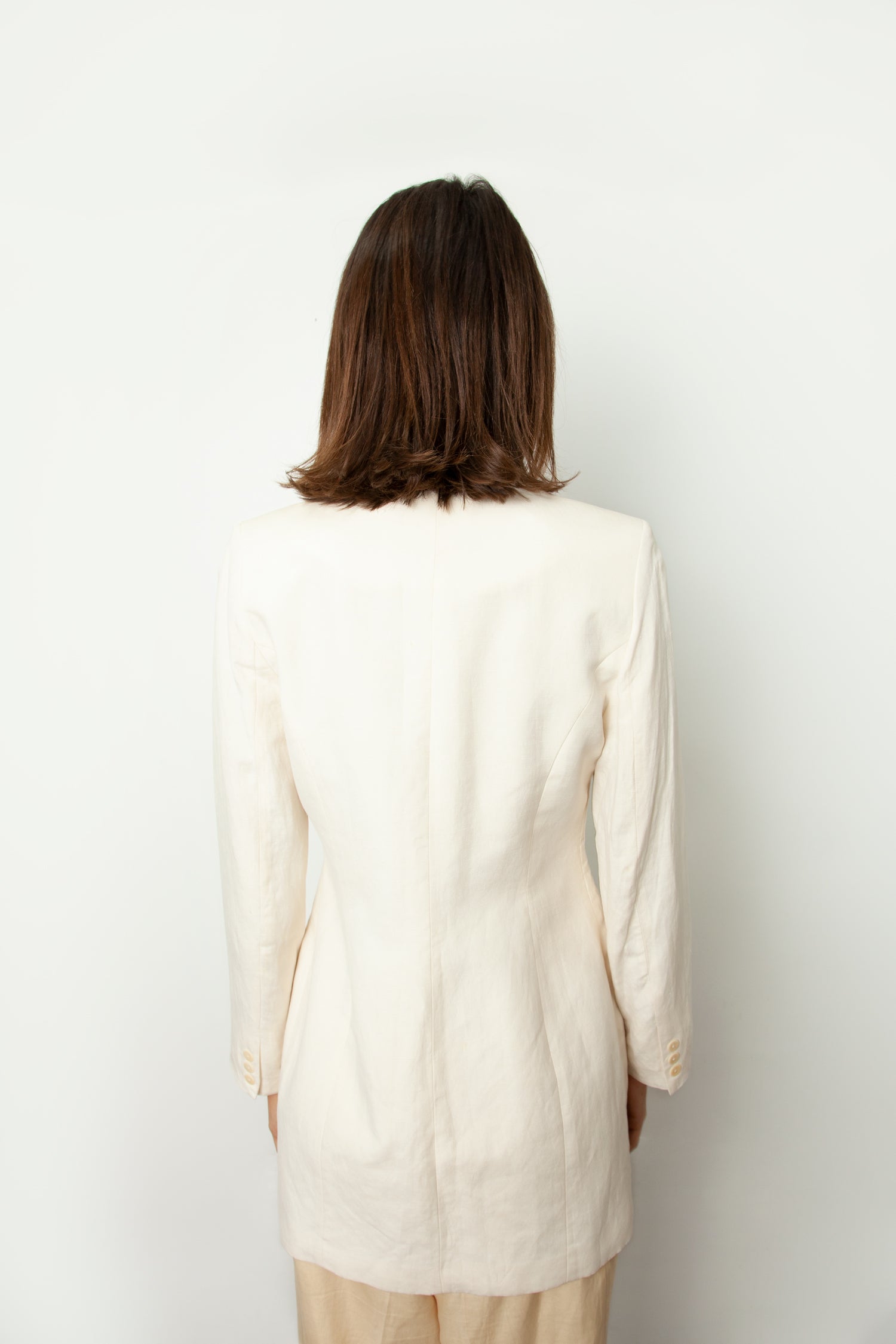 SILK LINEN BLAZER