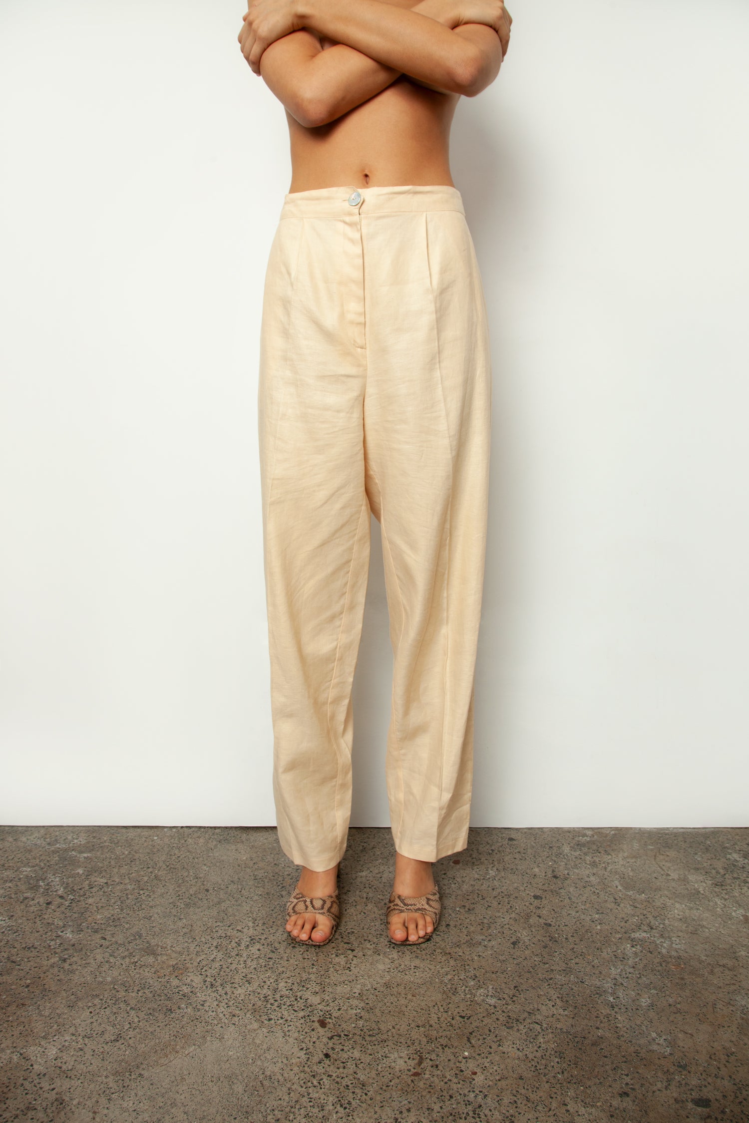 LINEN TROUSER