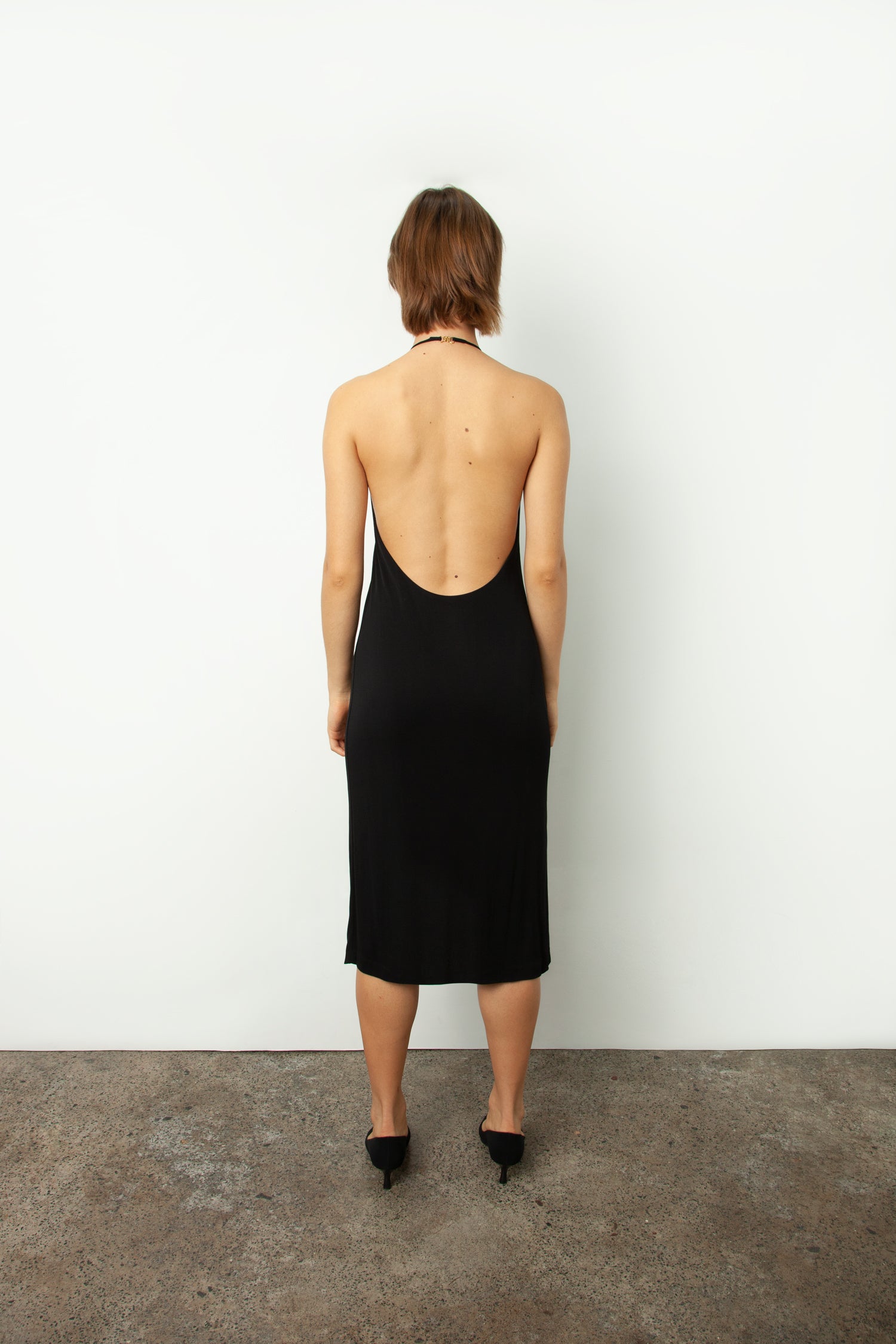 GUCCI BY TOM FORD HALTER DRESS