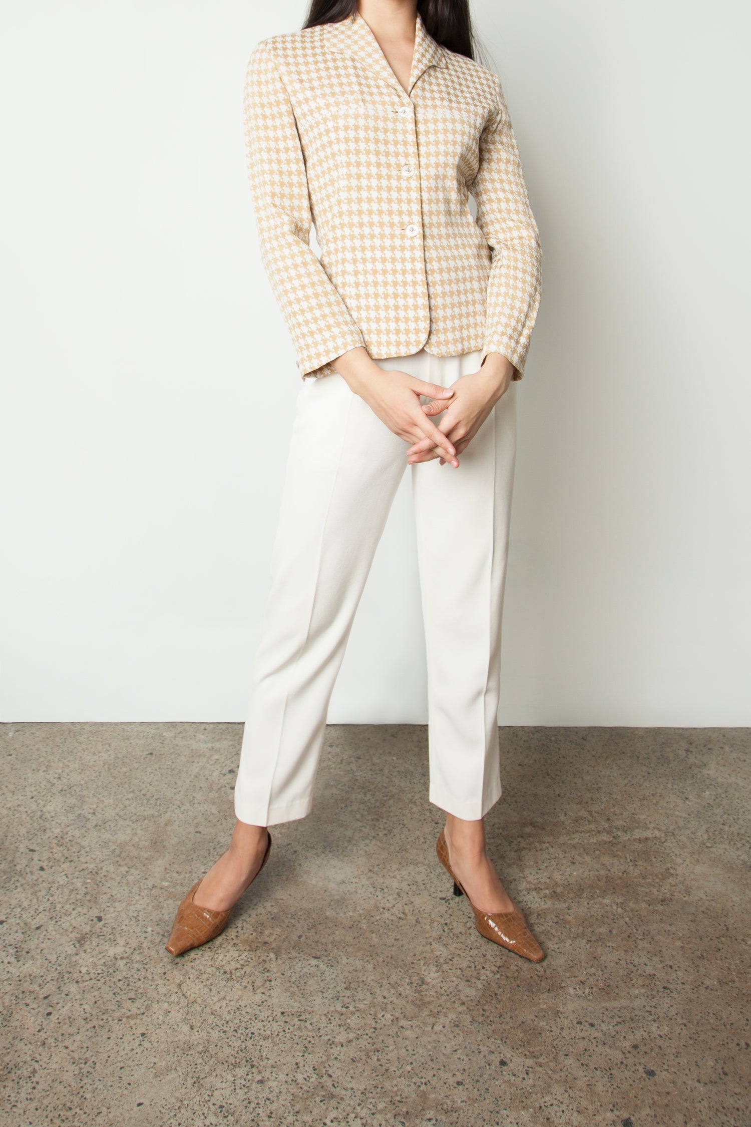 HOUNDSTOOTH BLAZER