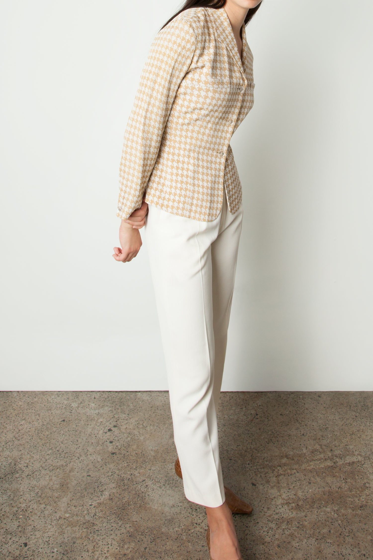 HOUNDSTOOTH BLAZER