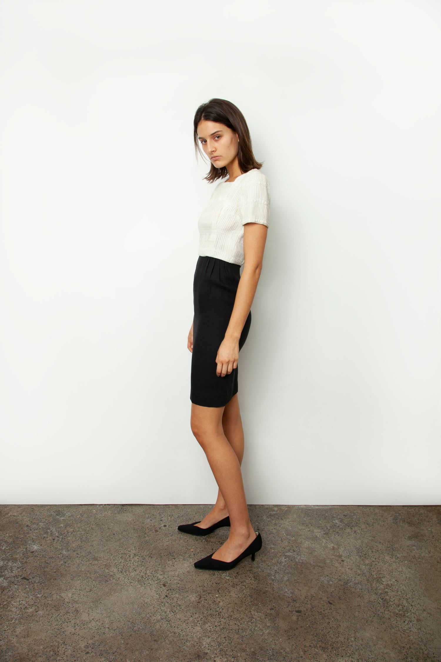 PINTUCK DRESS