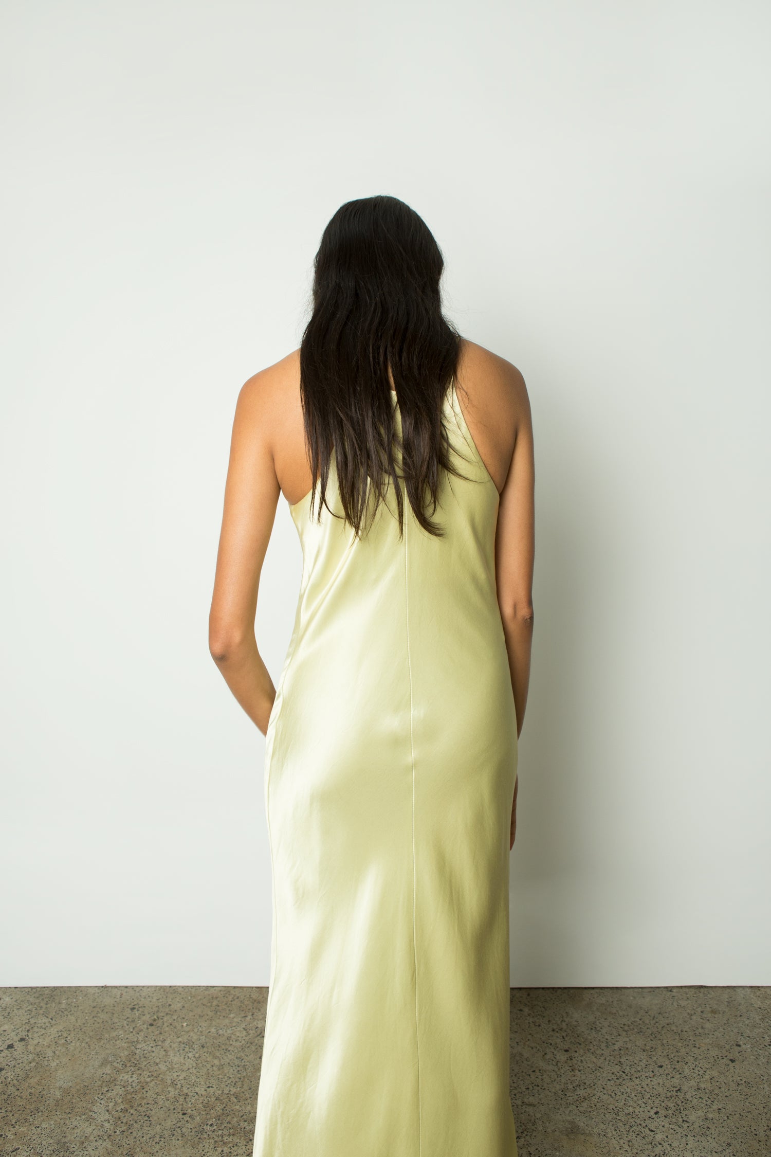 CITRON SLIP DRESS