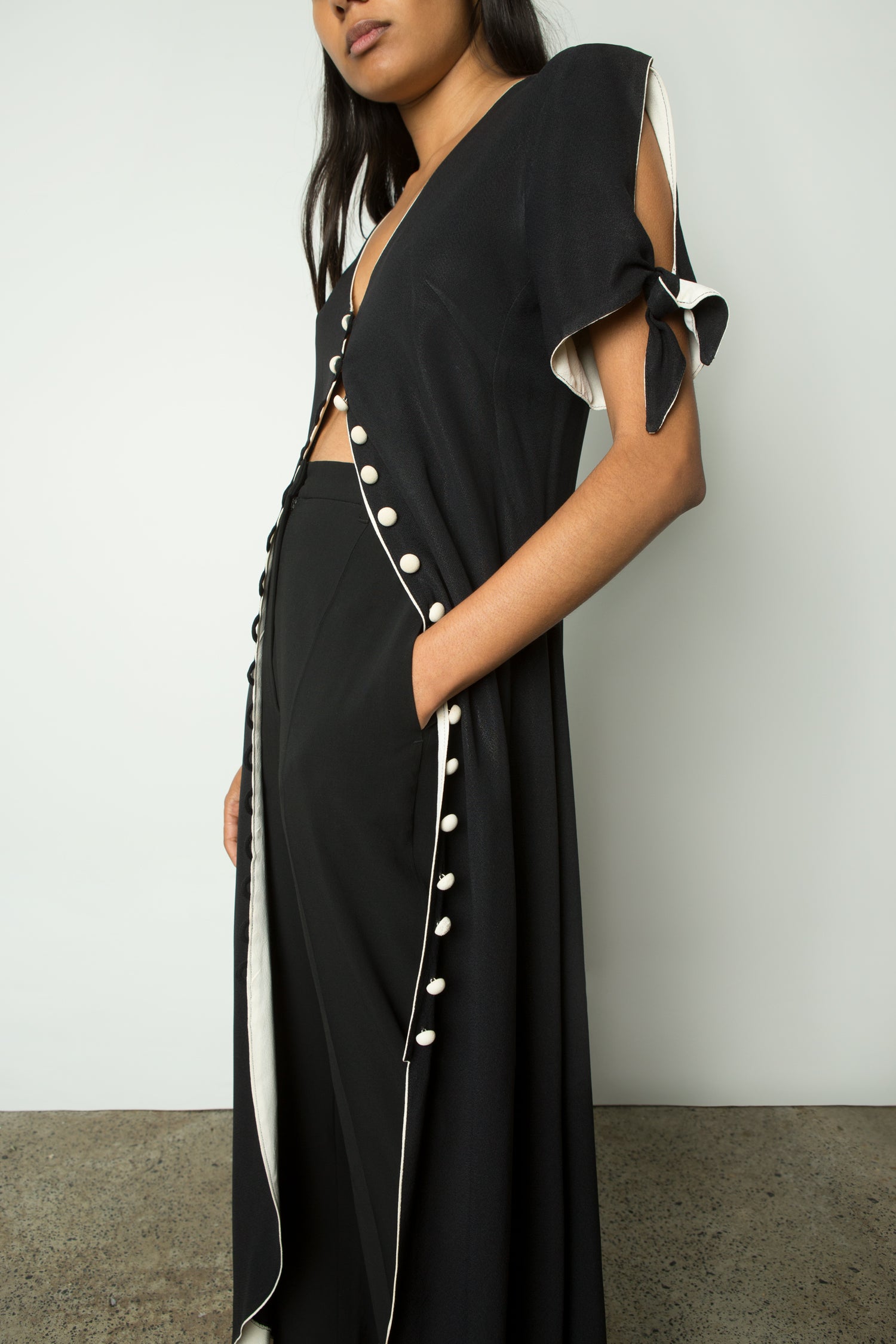 TWO TONE DRESS