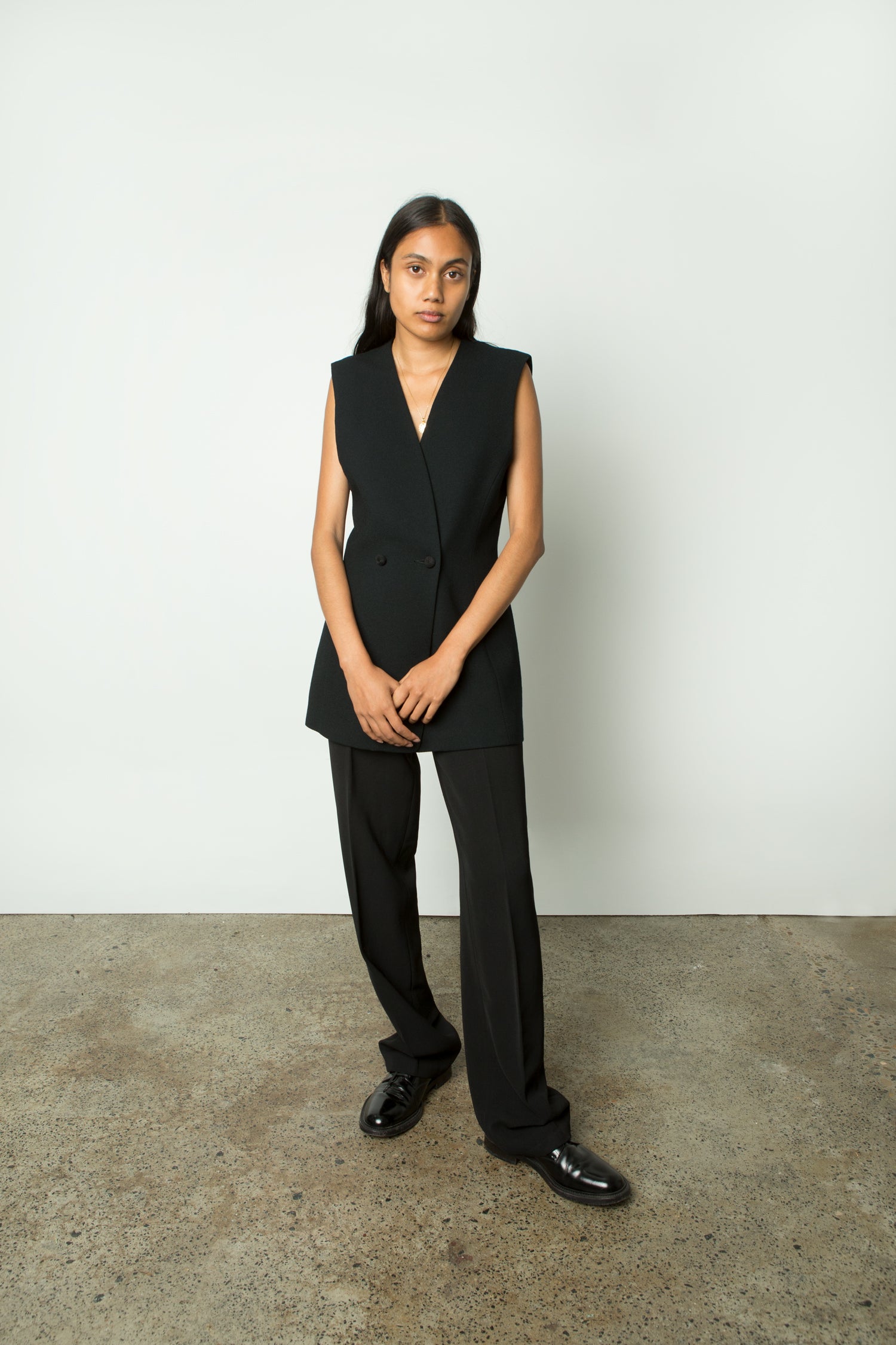 DOUBLE BREASTED WAISTCOAT