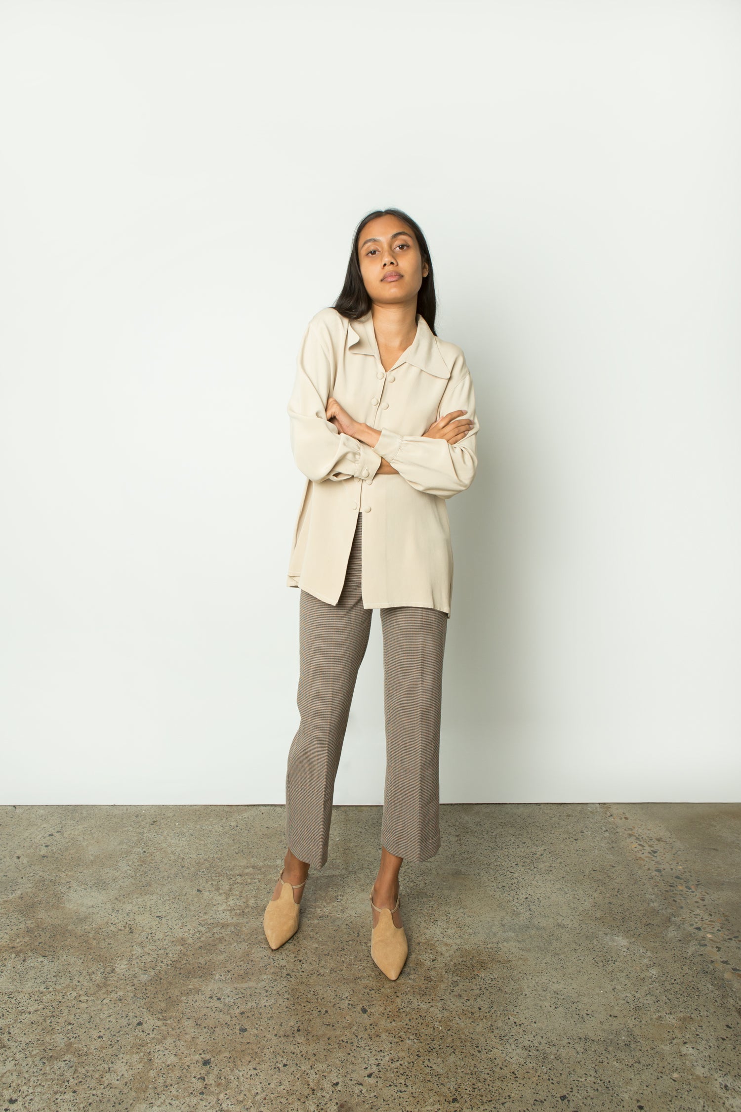 SILK BLOUSE