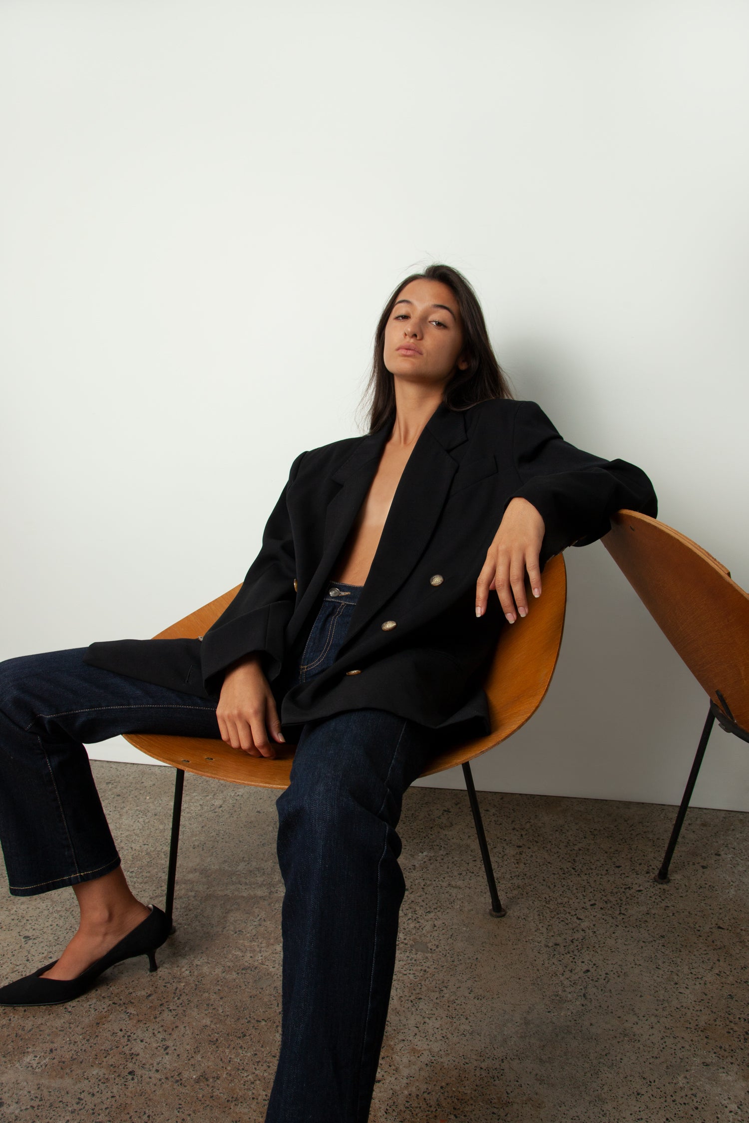 CLASSIC DOUBLE BREASTED BLAZER