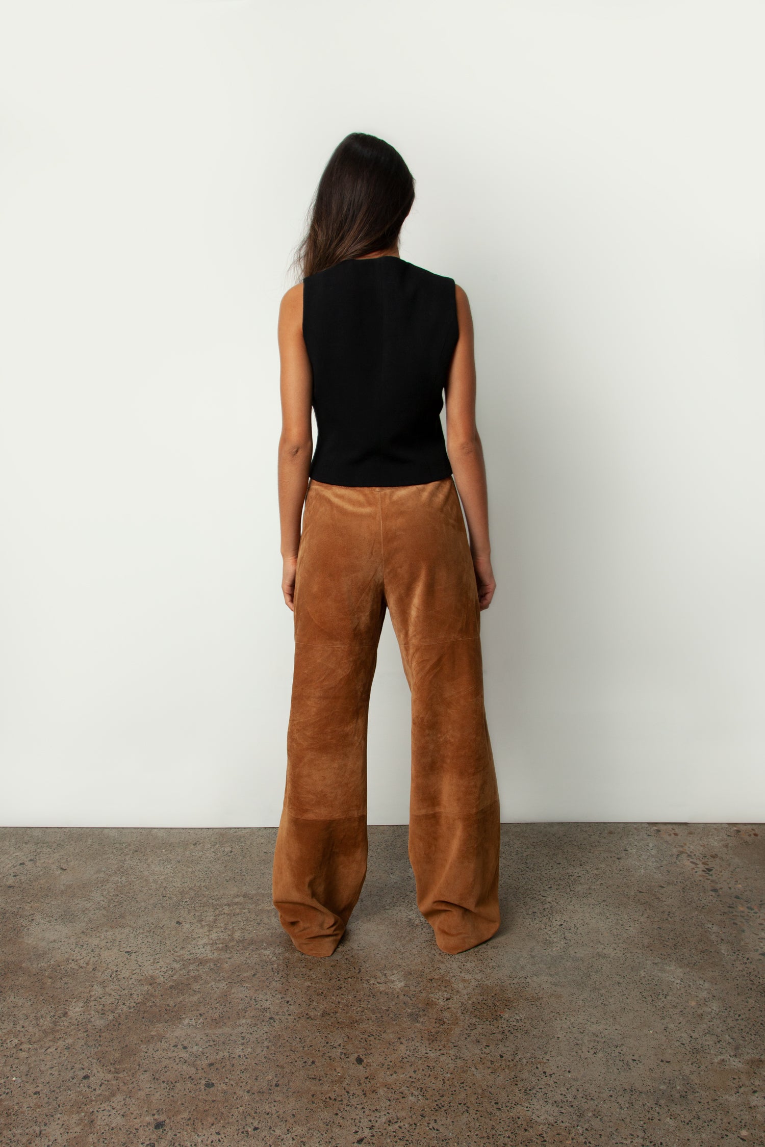WEEKEND MAX MARA SUEDE PANT