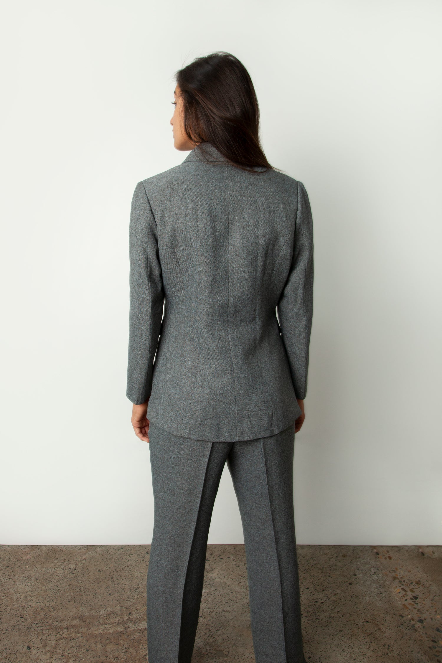 BELTED PANT SUIT
