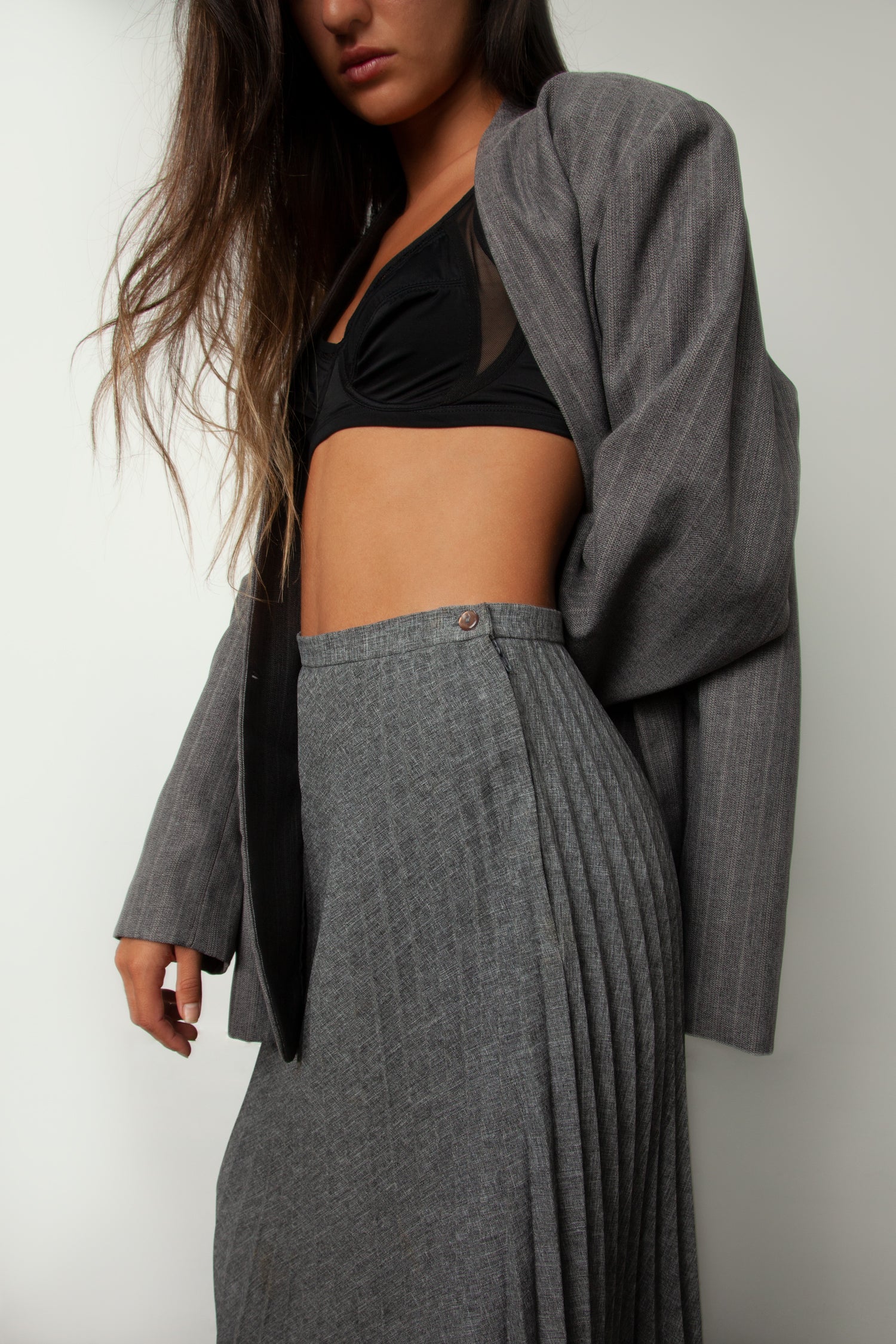 PLEATED SKIRT