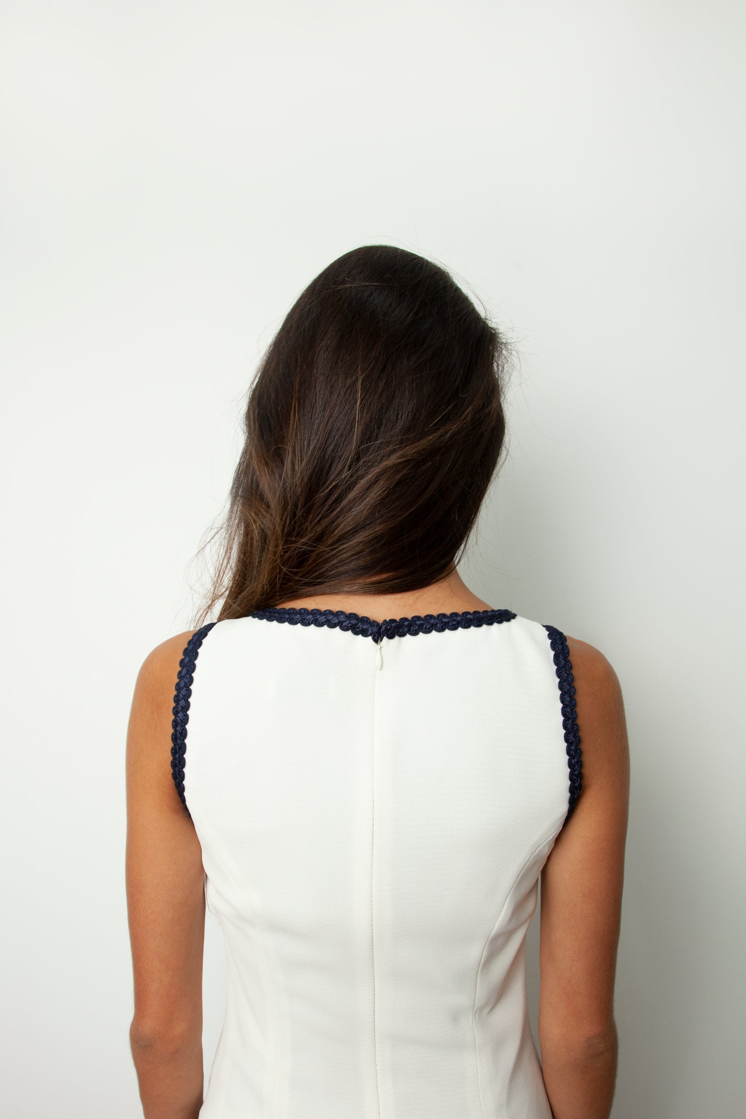 WHITE MINI DRESS